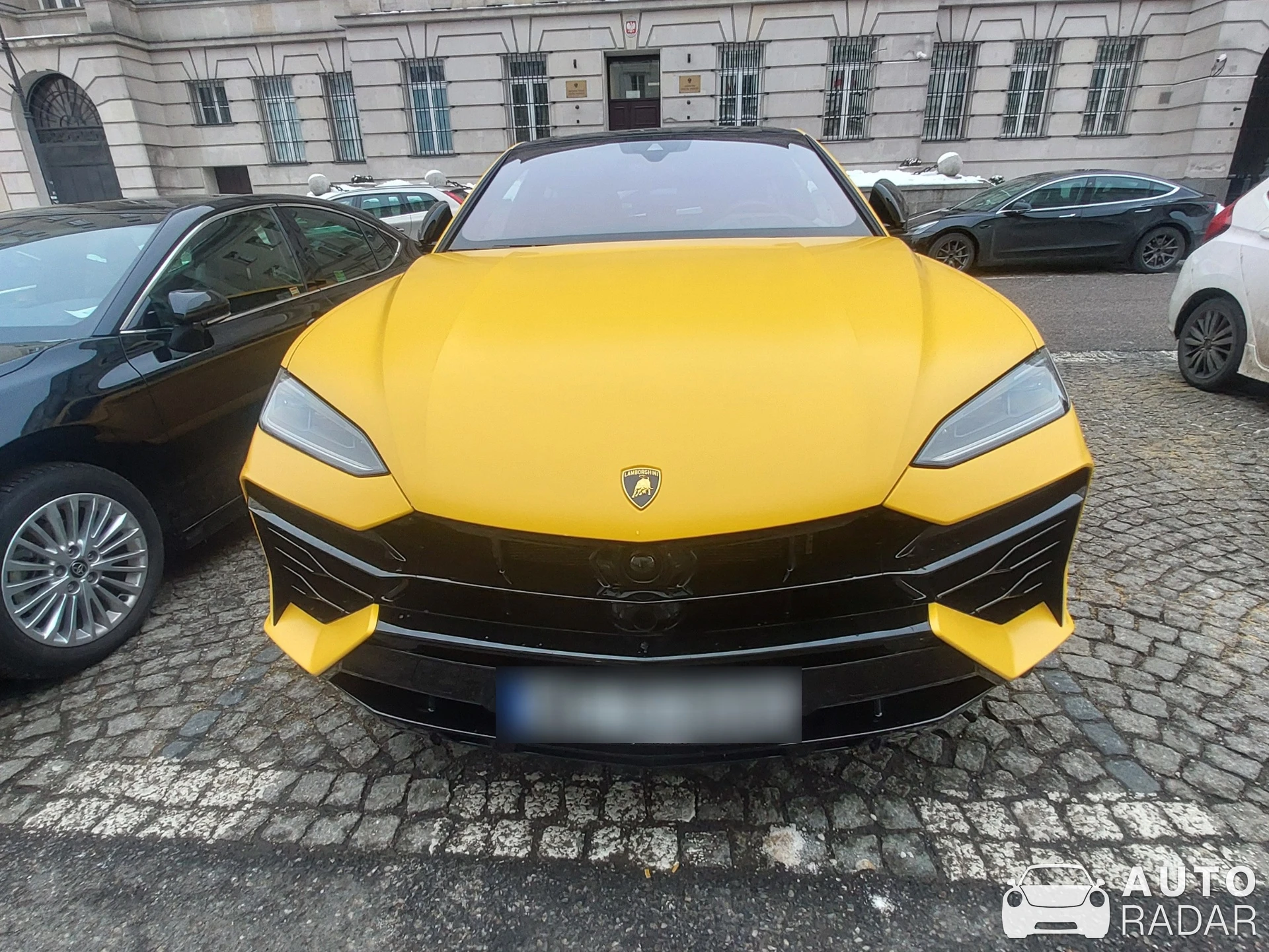 Lamborghini Urus SE spotted in Warszawa, Poland