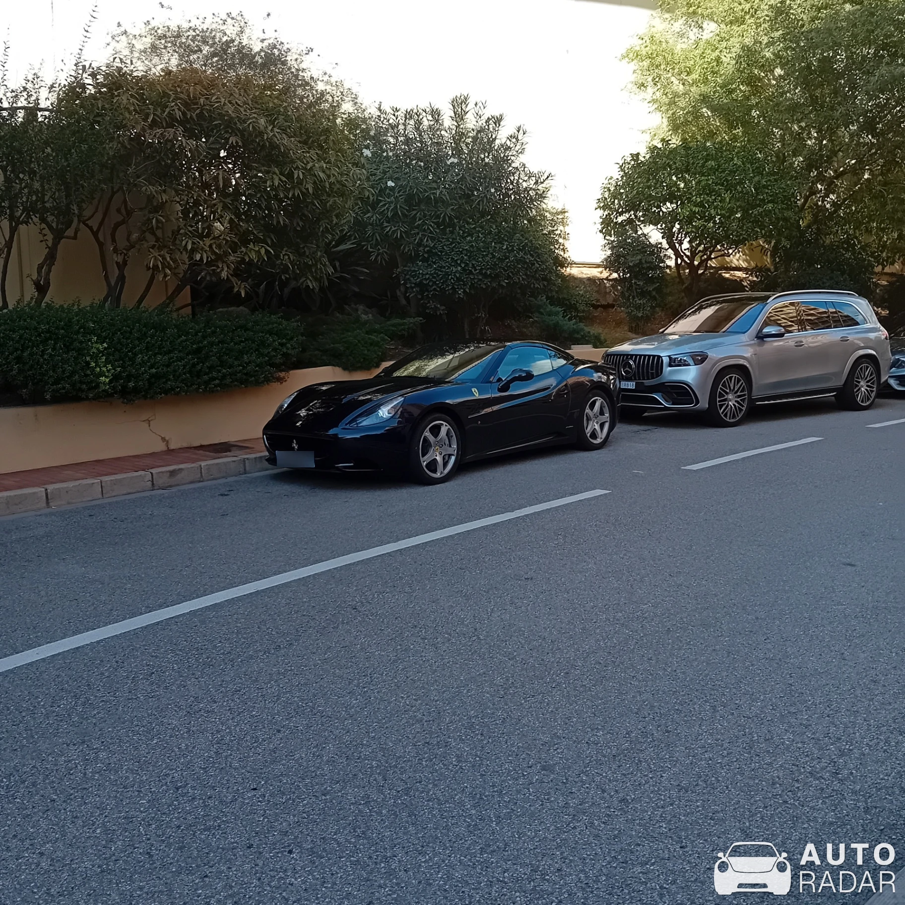 Ferrari California spotted in , Monaco
