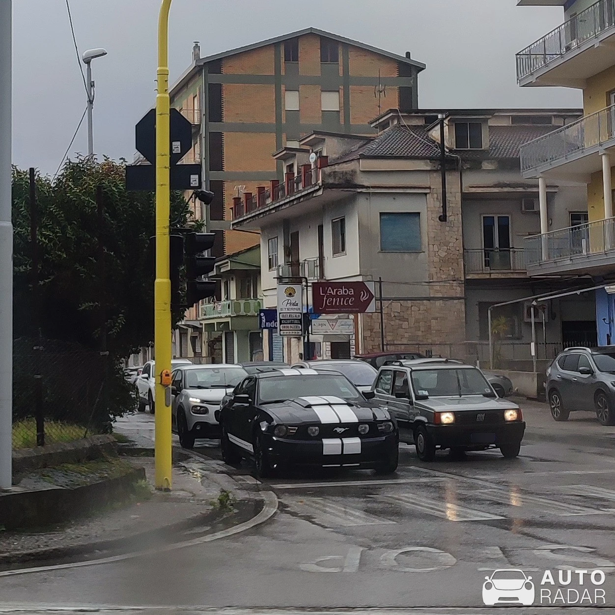 Ford Mustang GT spotted in Sala Consilina, Italia