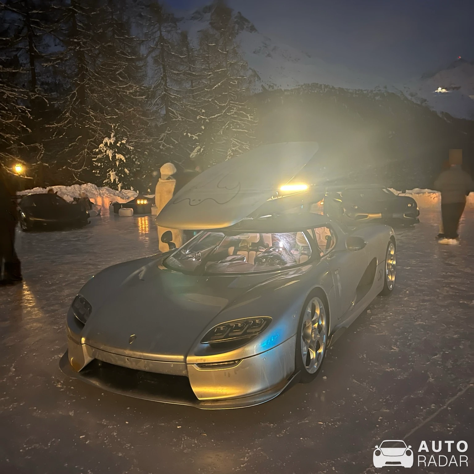 Koenigsegg CC850 spotted in Sankt Moritz, Svizzera
