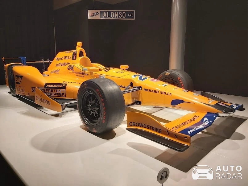 Dallara DW12 McLaren-Honda-Andretti Indy 500 spotted in Campiello, España