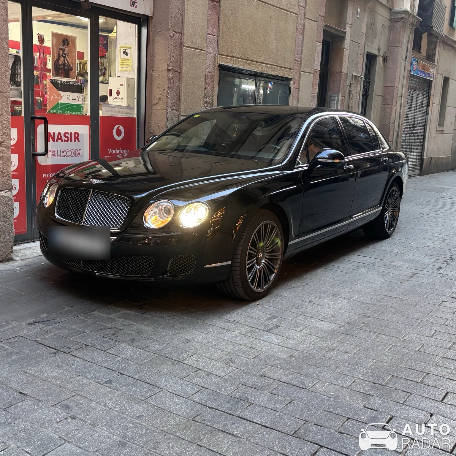 Bentley Continental Flying Spur Speed spotted in Barcelona