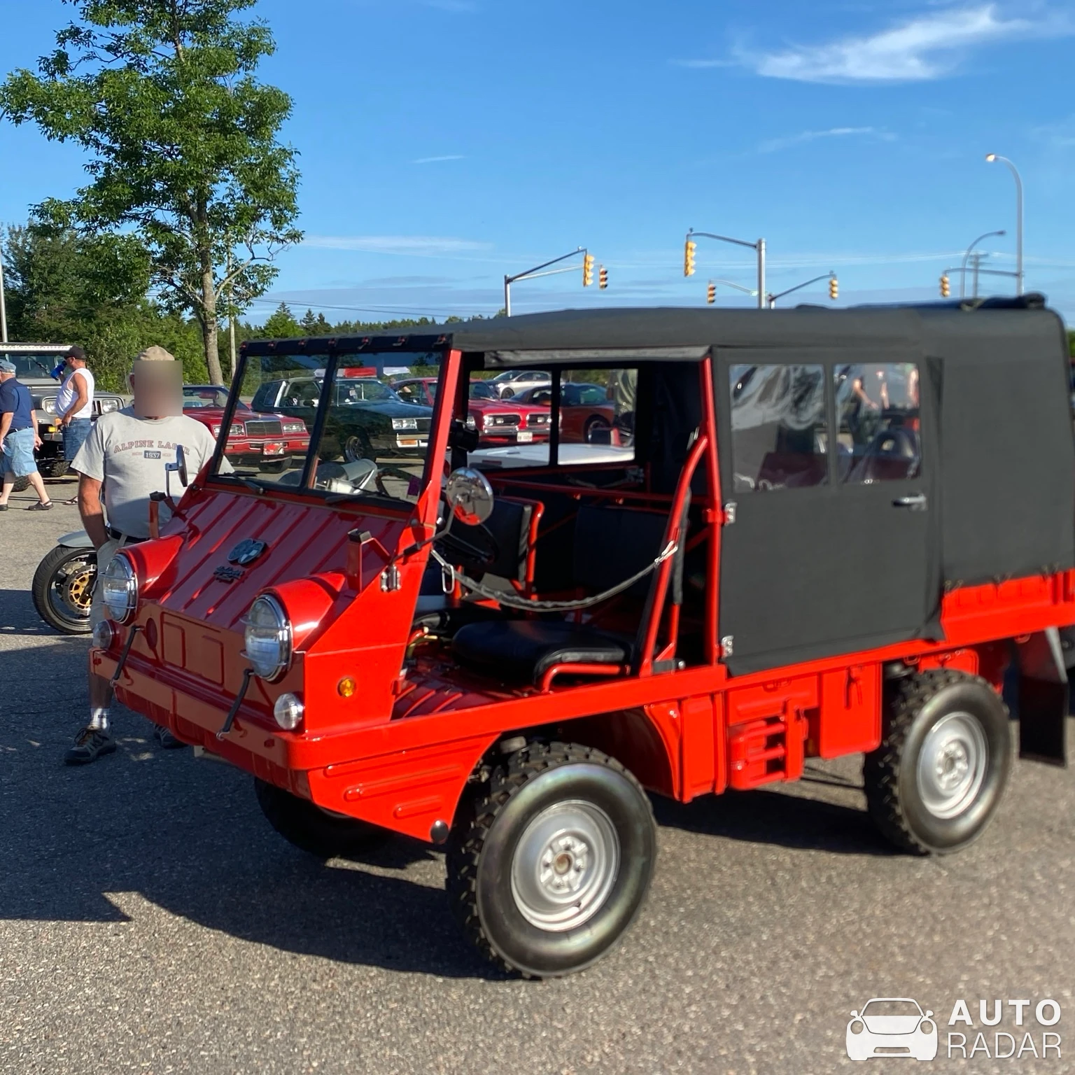Steyr-Puch Haflinger spotted in Rothesay