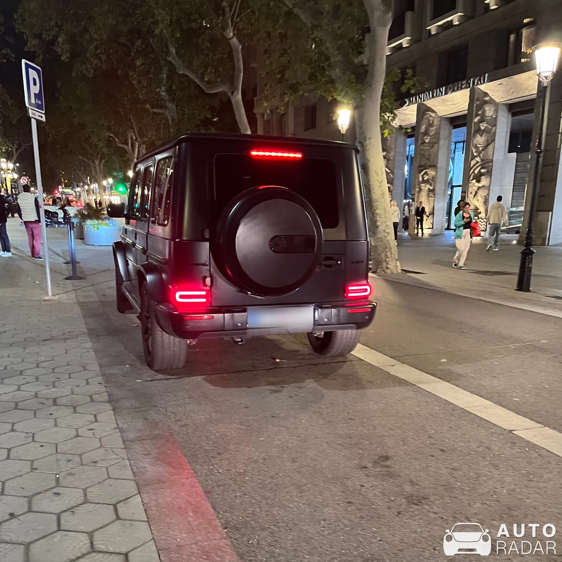 Mercedes-AMG G 63 W463 2024 spotted in Barcelona, Spain