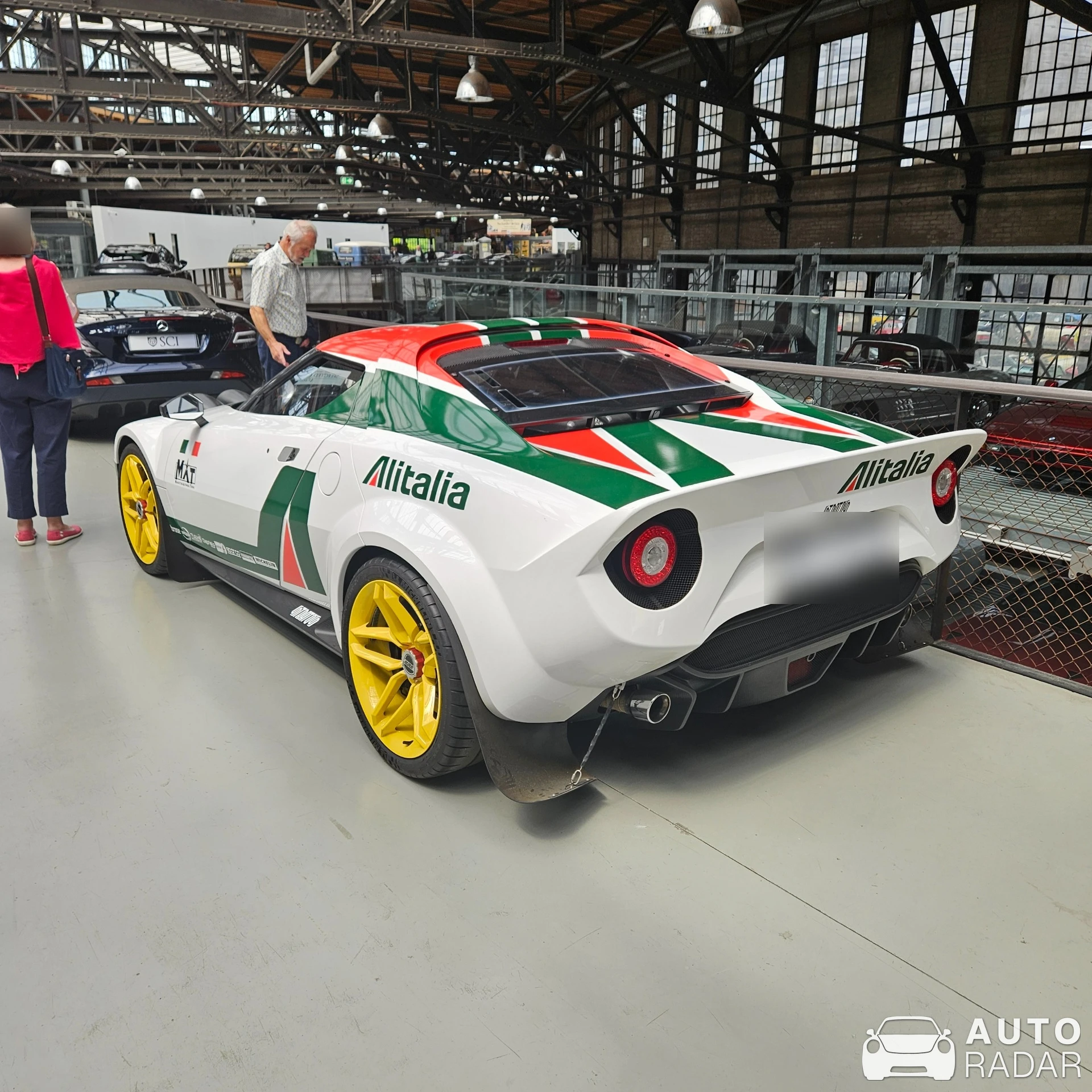 Lancia New Stratos spotted in Düsseldorf