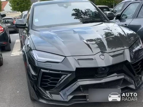 Lamborghini Urus Mansory spotted in Paris, France
