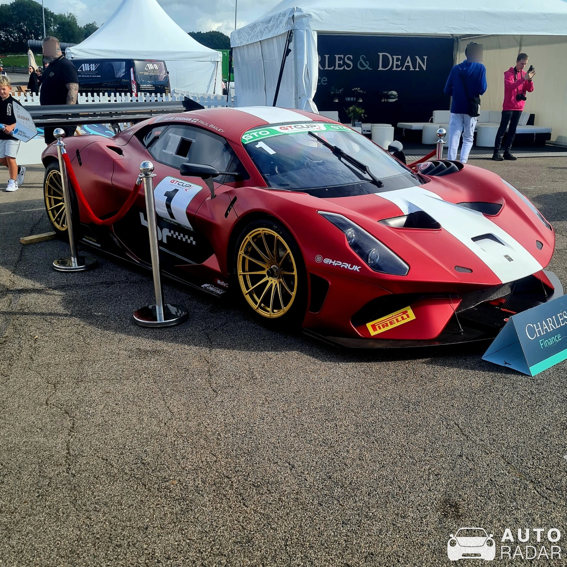 Brabham BT62 spotted in Leicestershire, United Kingdom