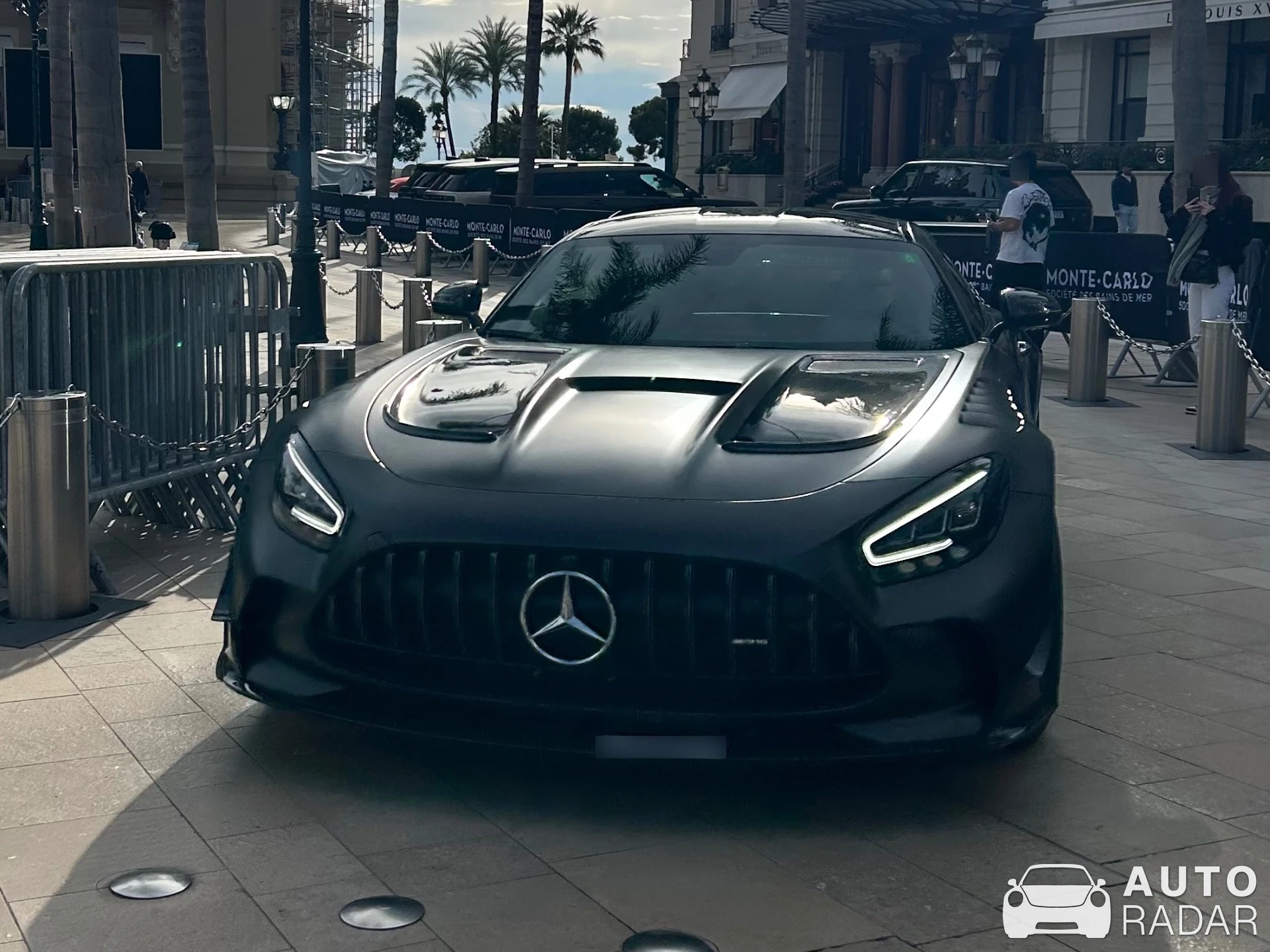 Mercedes-AMG GT C190 spotted in Monaco, Monaco