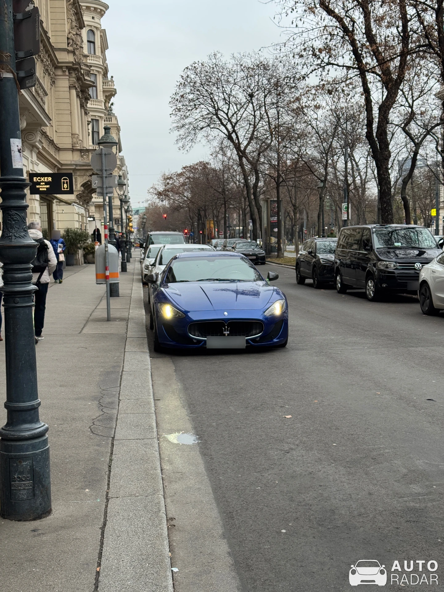 Maserati GranTurismo S spotted in Wien, Austria
