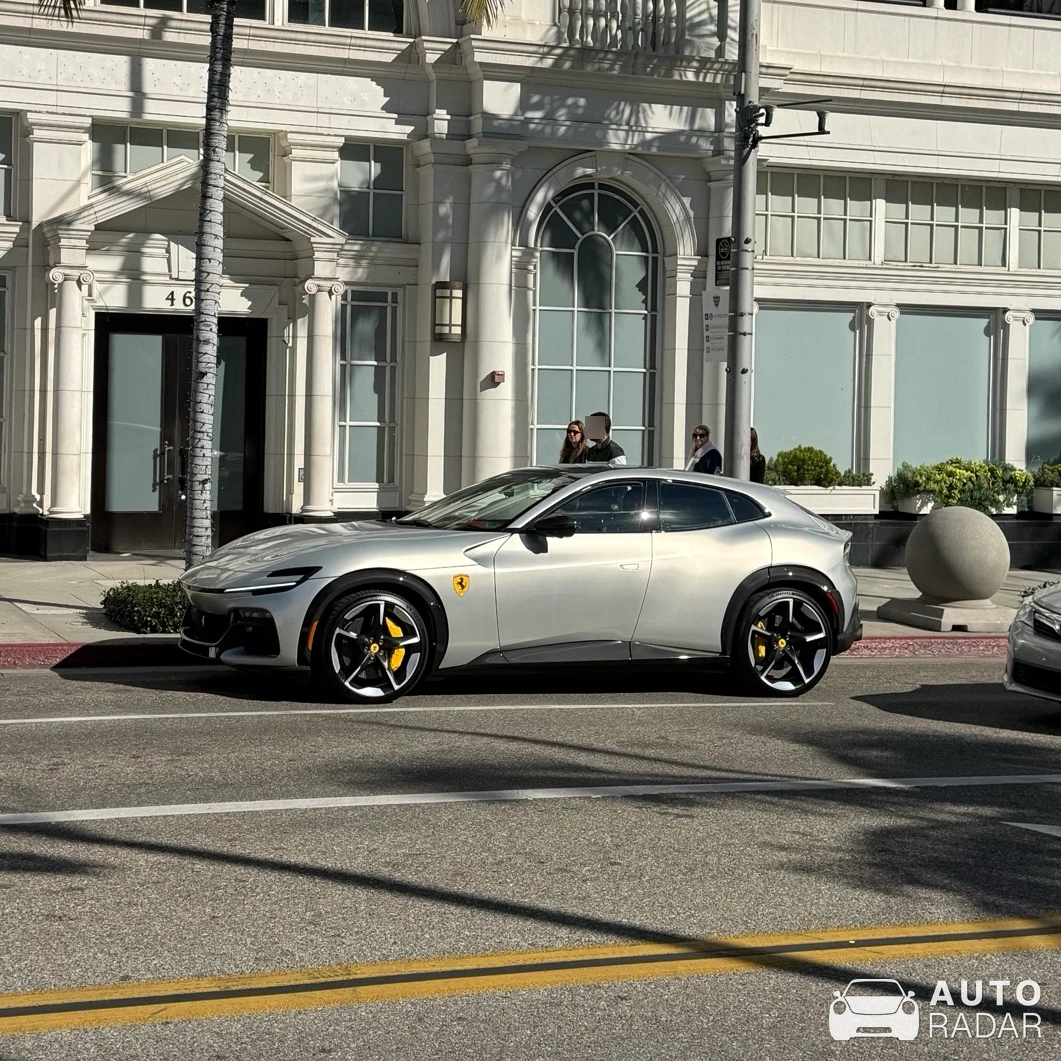 Ferrari Purosangue spotted in Beverly Hills, United States