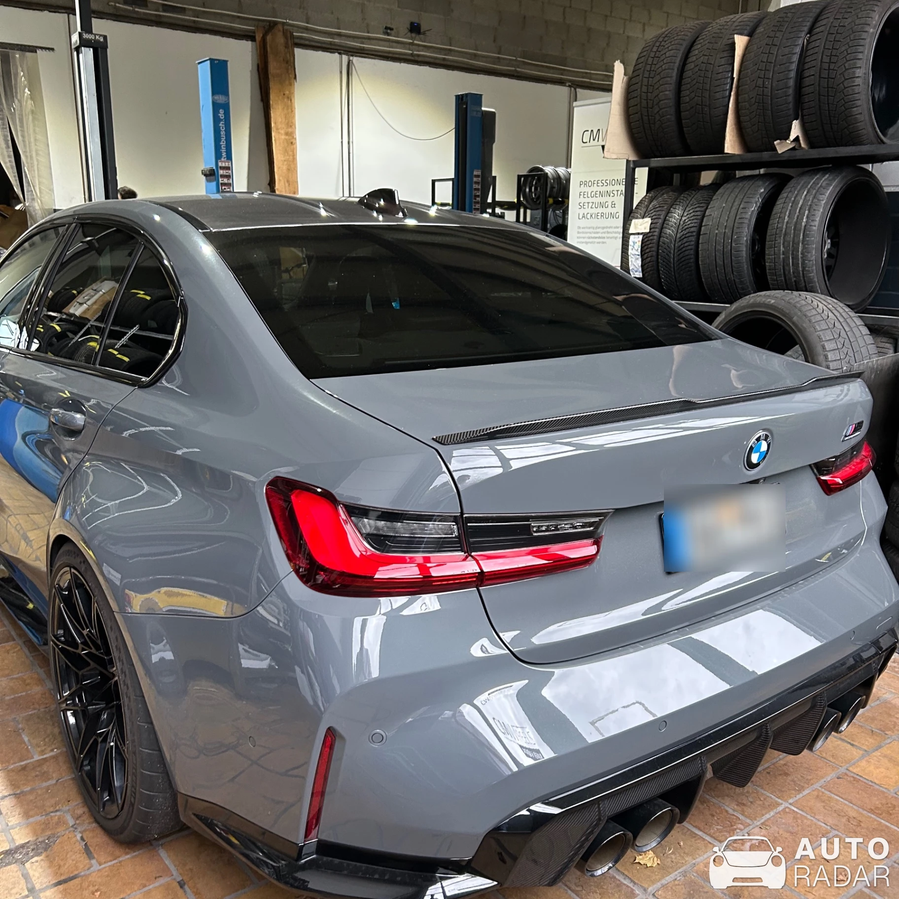 BMW M3 G80 Sedan Competition spotted in Hennef (Sieg), Deutschland