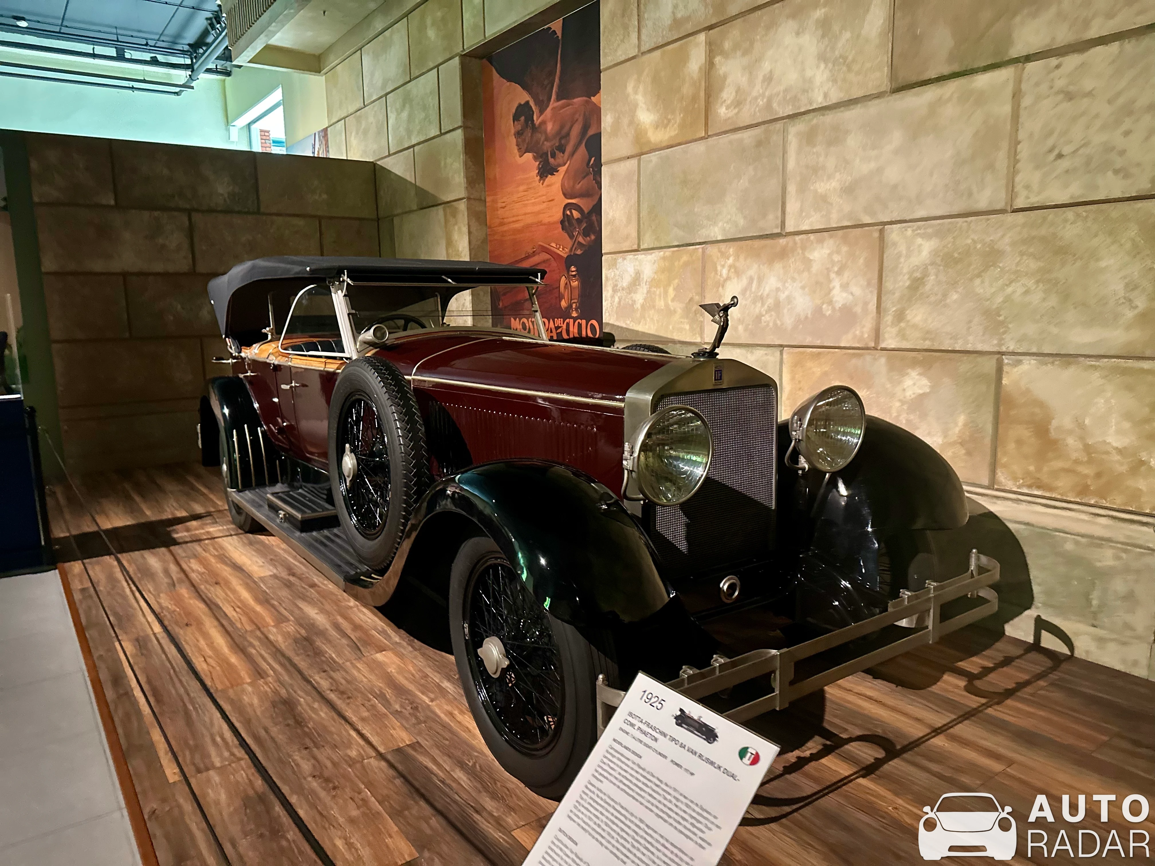Isotta Fraschini 8A S Fleetwood spotted in The Hague
