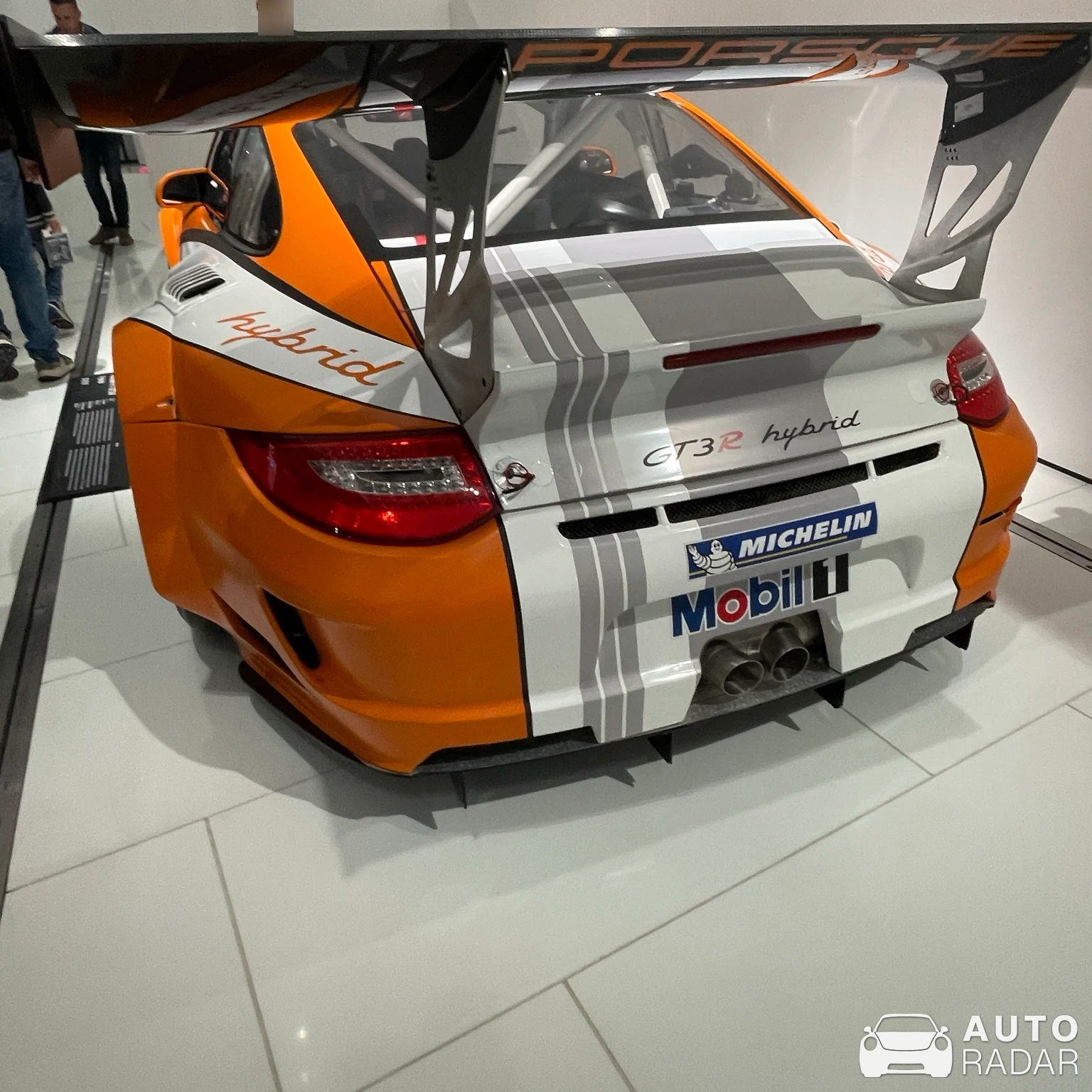 Porsche 997 GT3 R Hybrid spotted in Stuttgart