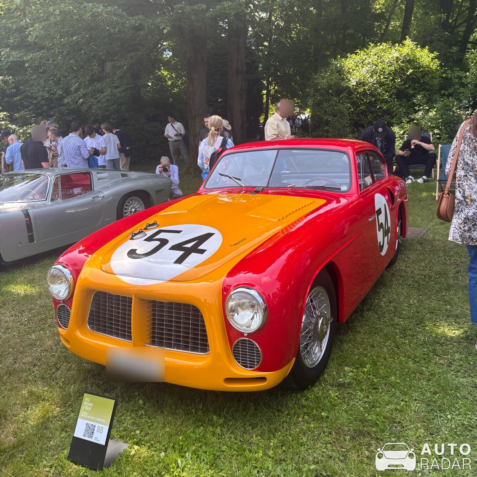 Pegaso Z-102 B Berlinetta Touring spotted in Cernobbio