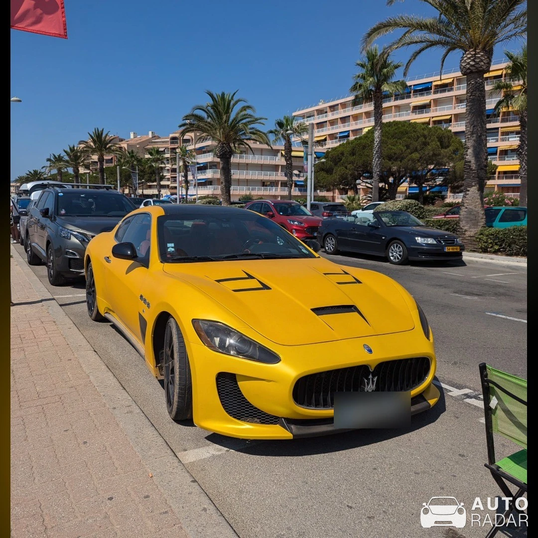 Maserati GranTurismo MC Stradale Novitec Tridente spotted in Fréjus
