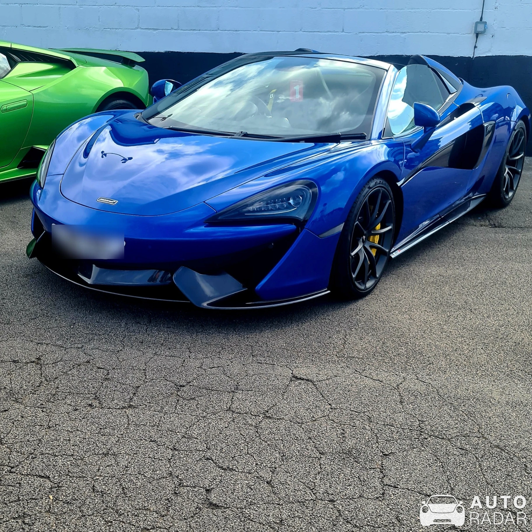 McLaren 570S Spider spotted in Leicestershire, United Kingdom