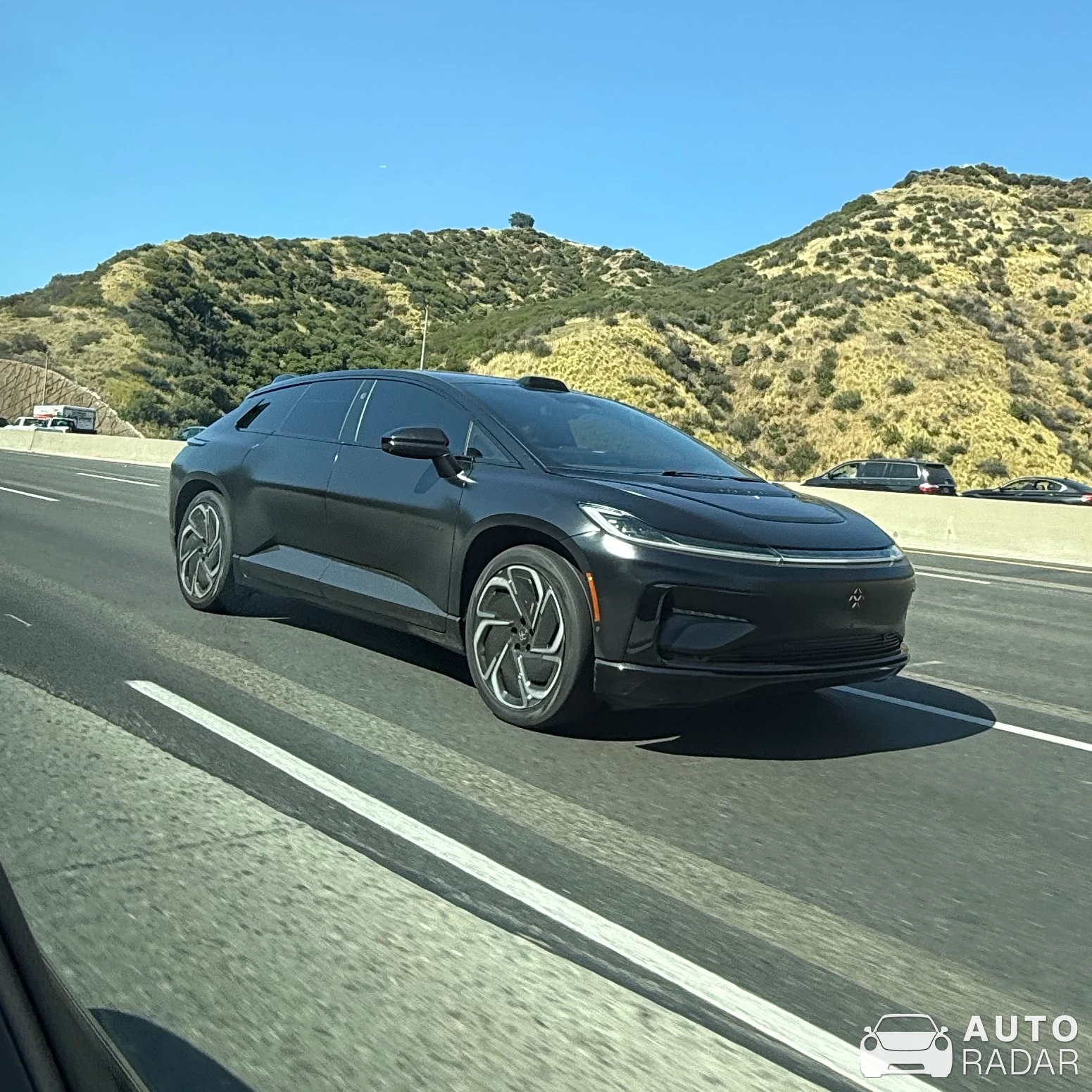 Faraday FF 91 spotted in Los Angeles
