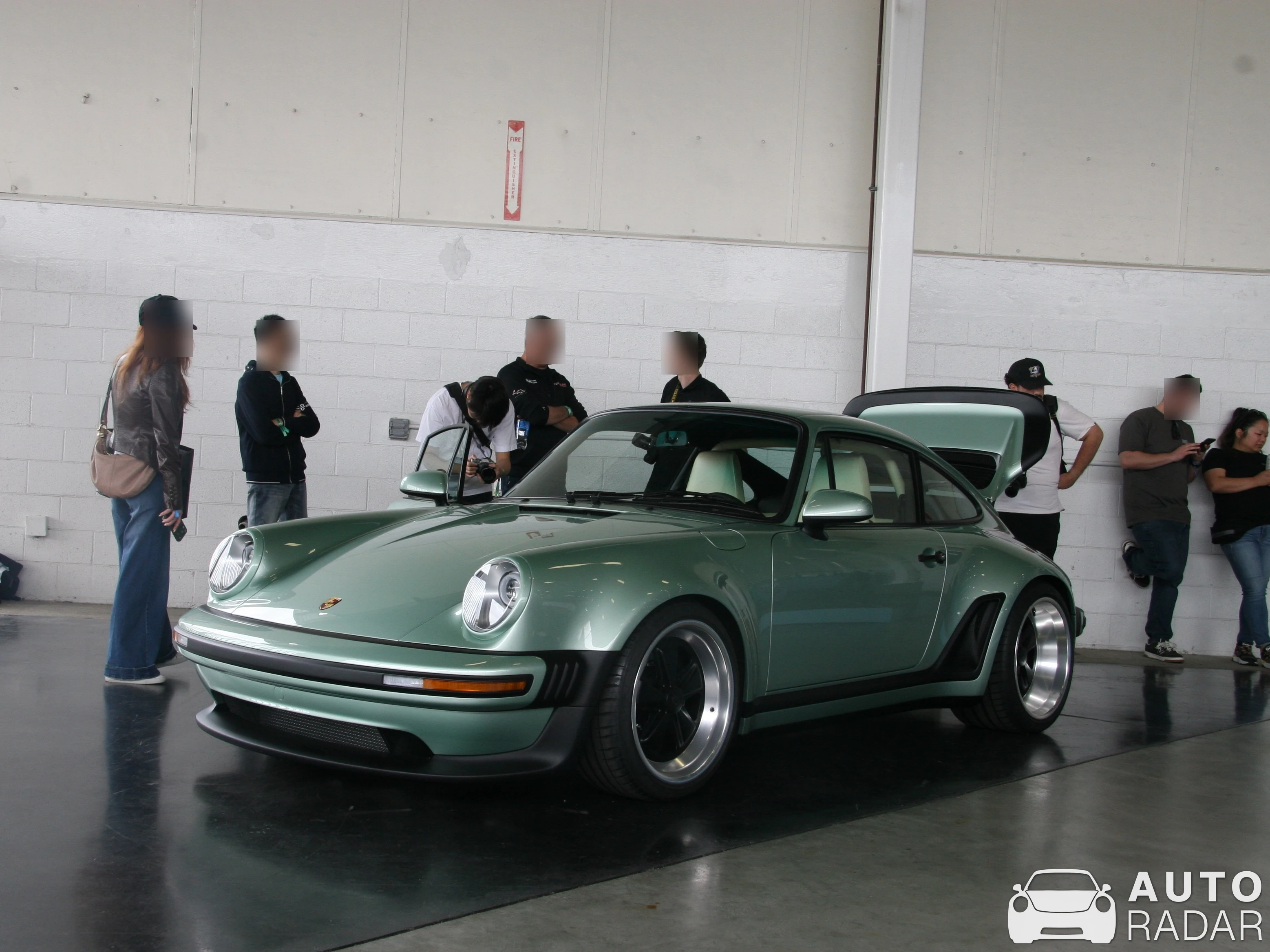 Singer Turbo Study spotted in Costa Mesa