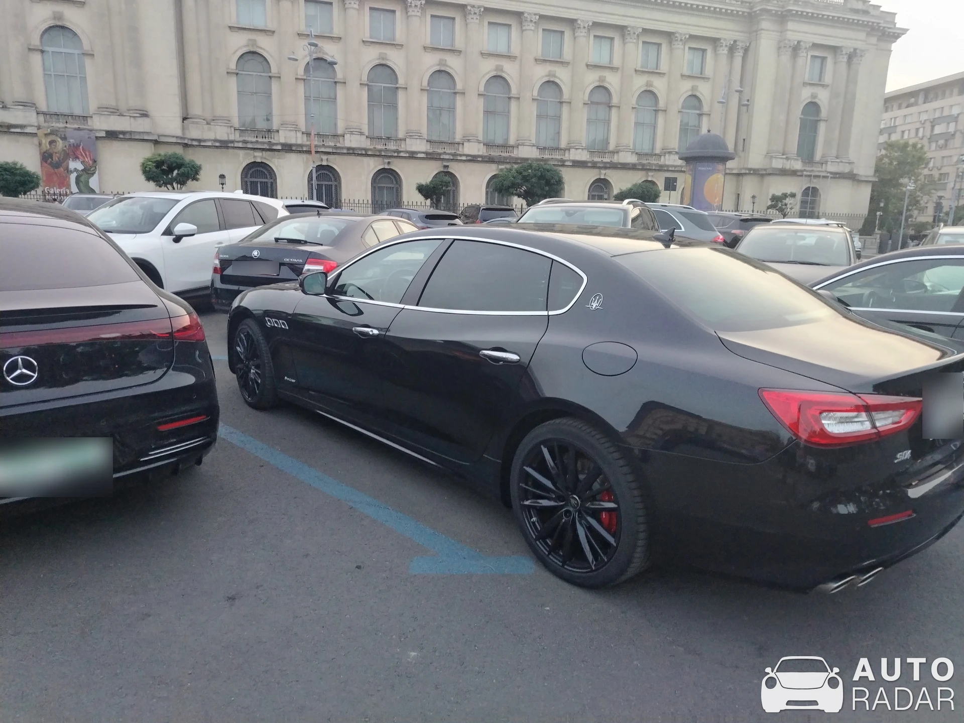 Maserati Quattroporte GT spotted in Bucharest