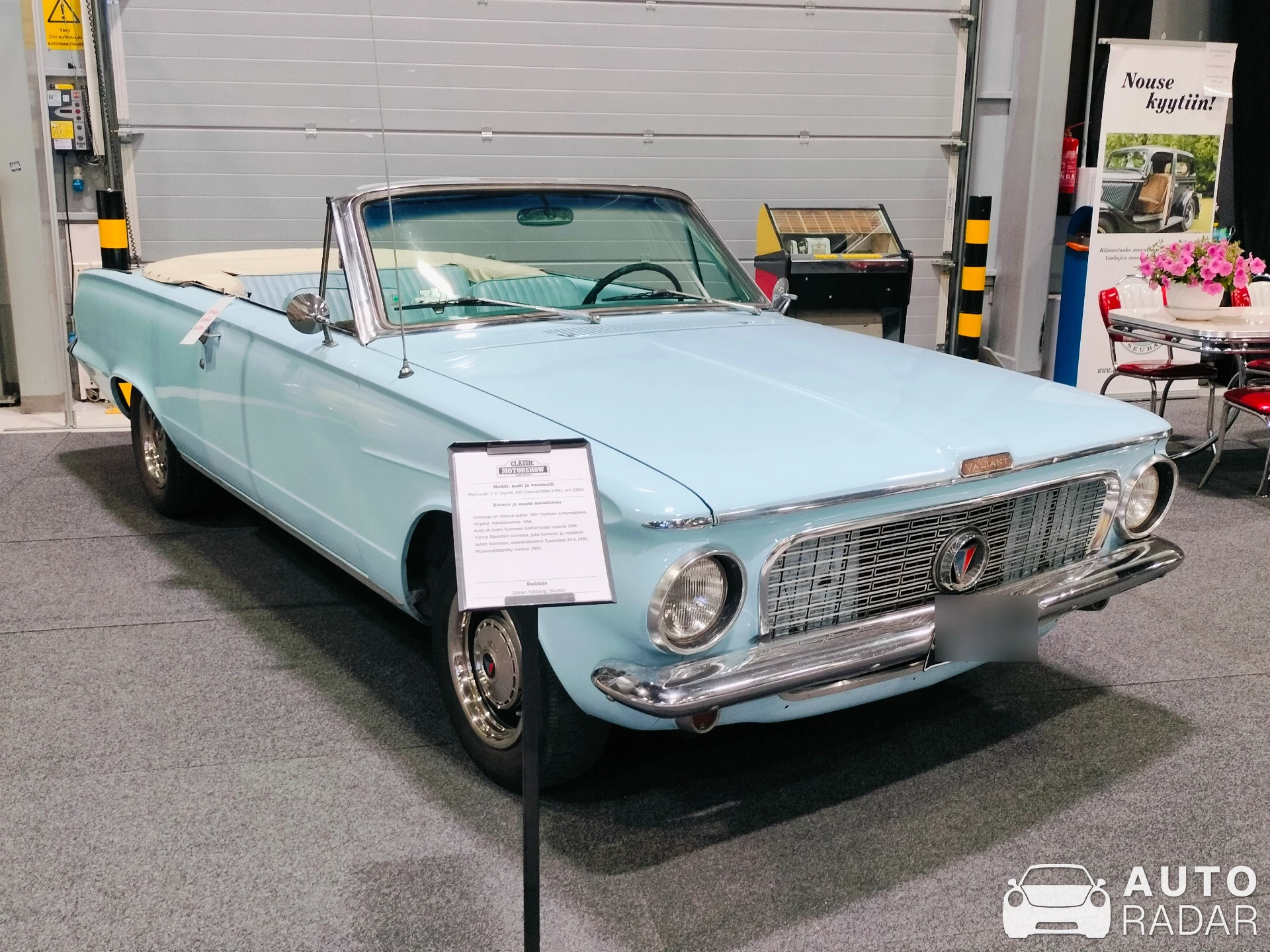 Plymouth Valiant spotted in Lahti