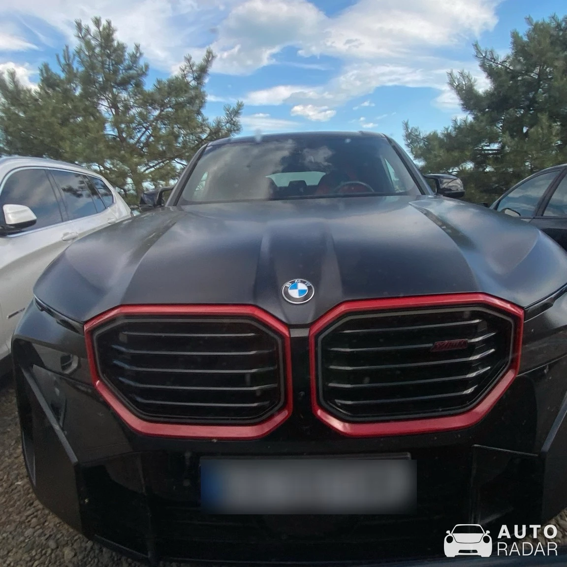BMW XM G09 Label Red Renegade Design spotted in Фонтанка, Украина