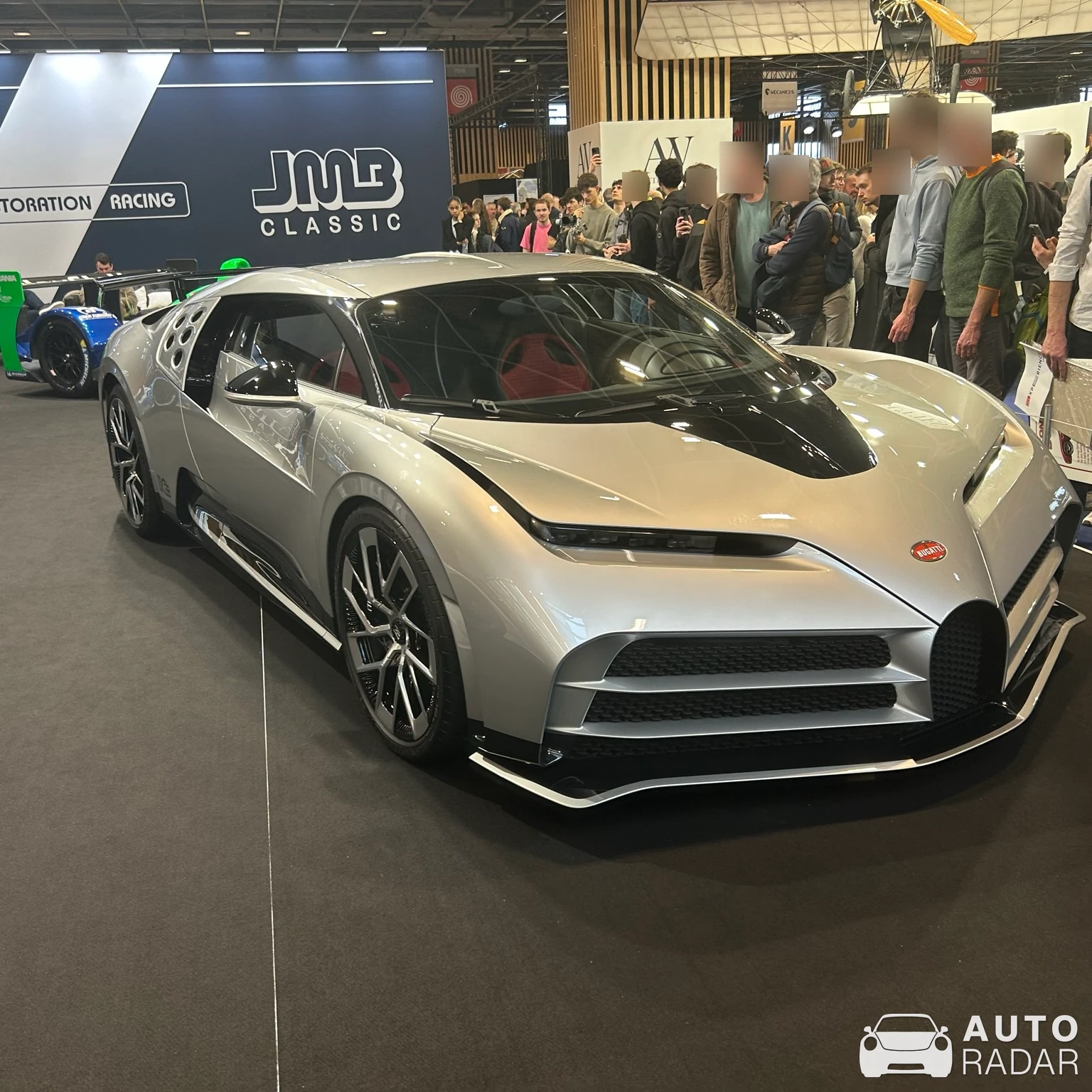 Bugatti Centodieci spotted in Paris, France