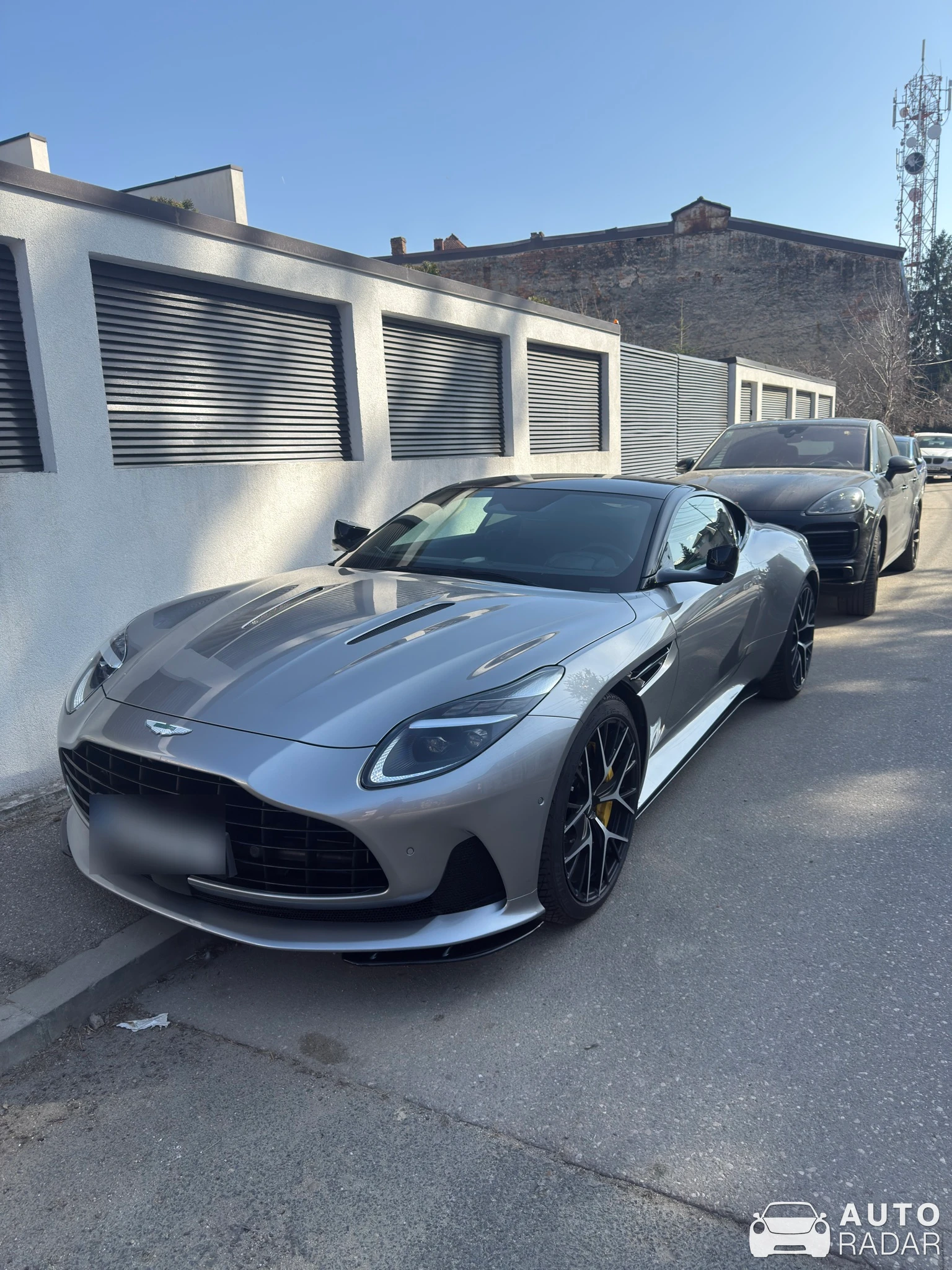 Aston Martin DB11 AMR spotted in Târgoviște