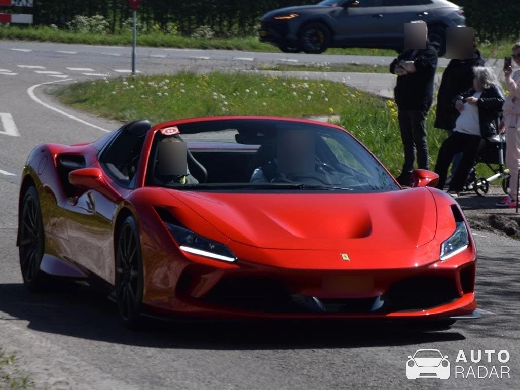 Ferrari F8 Spider spotted in Leeuwarden