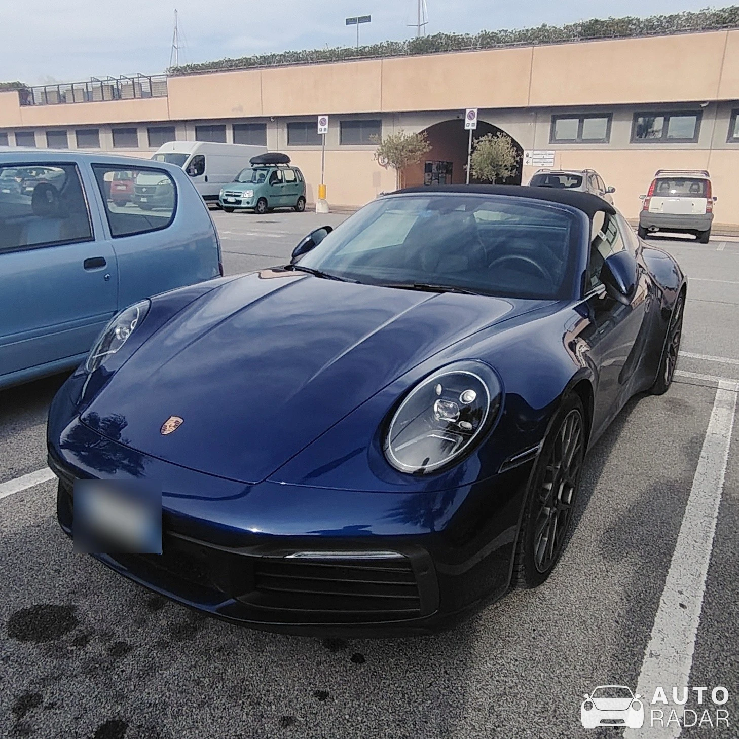 Porsche 992 Targa 4S MkI spotted in Genova, Italy