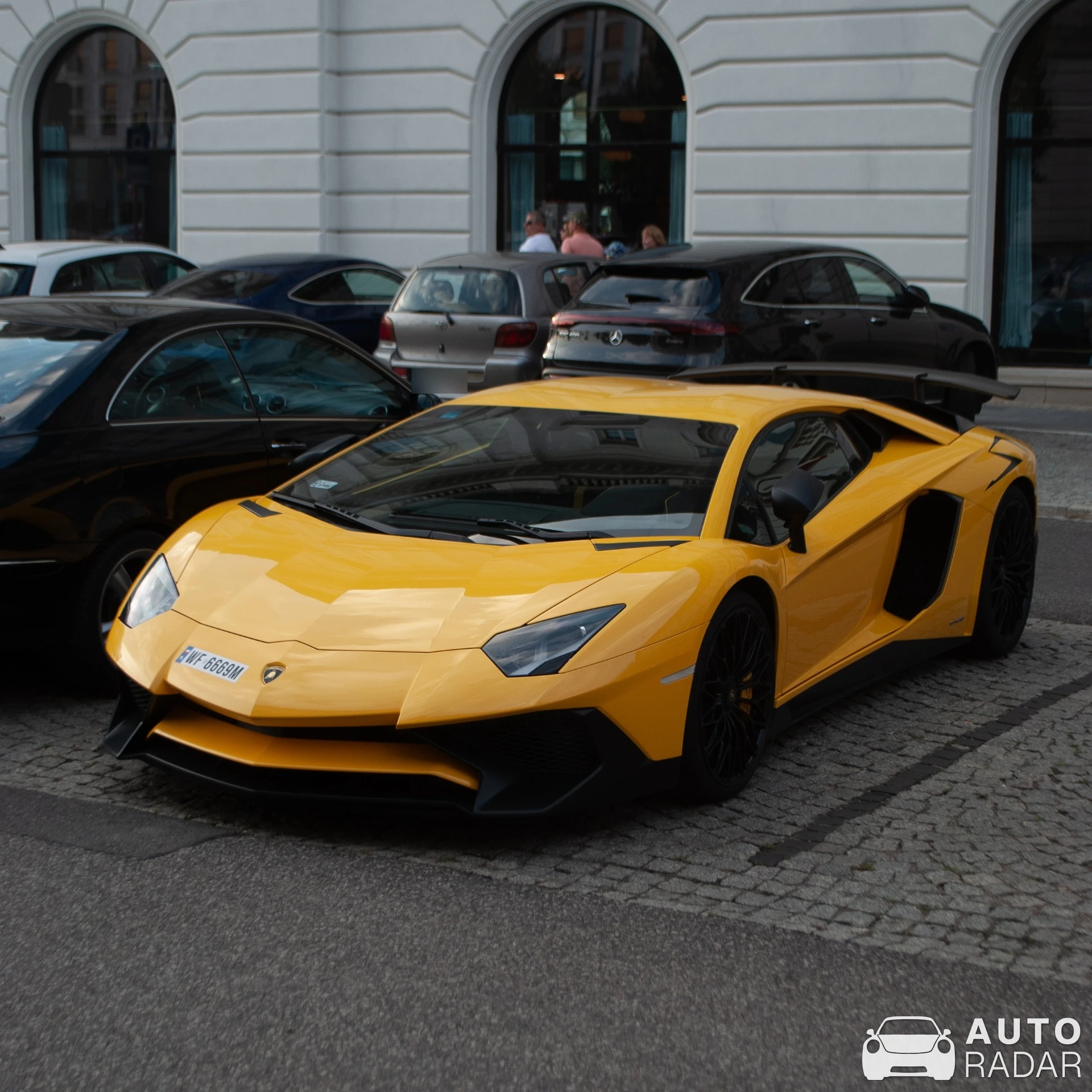 Lamborghini Aventador LP750-4 SuperVeloce spotted in Warszawa, Poland