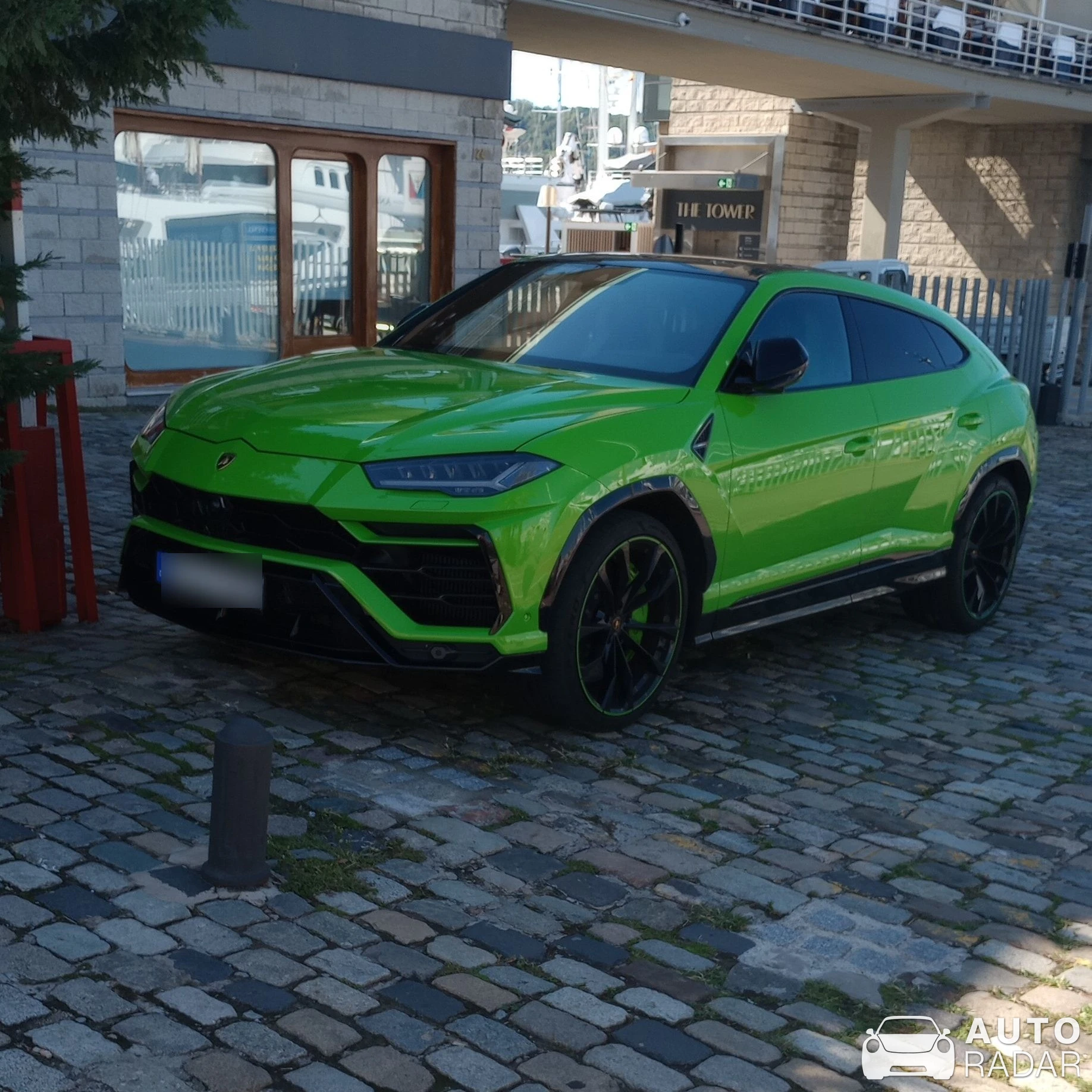 Lamborghini Urus spotted in Barcelona, Spain