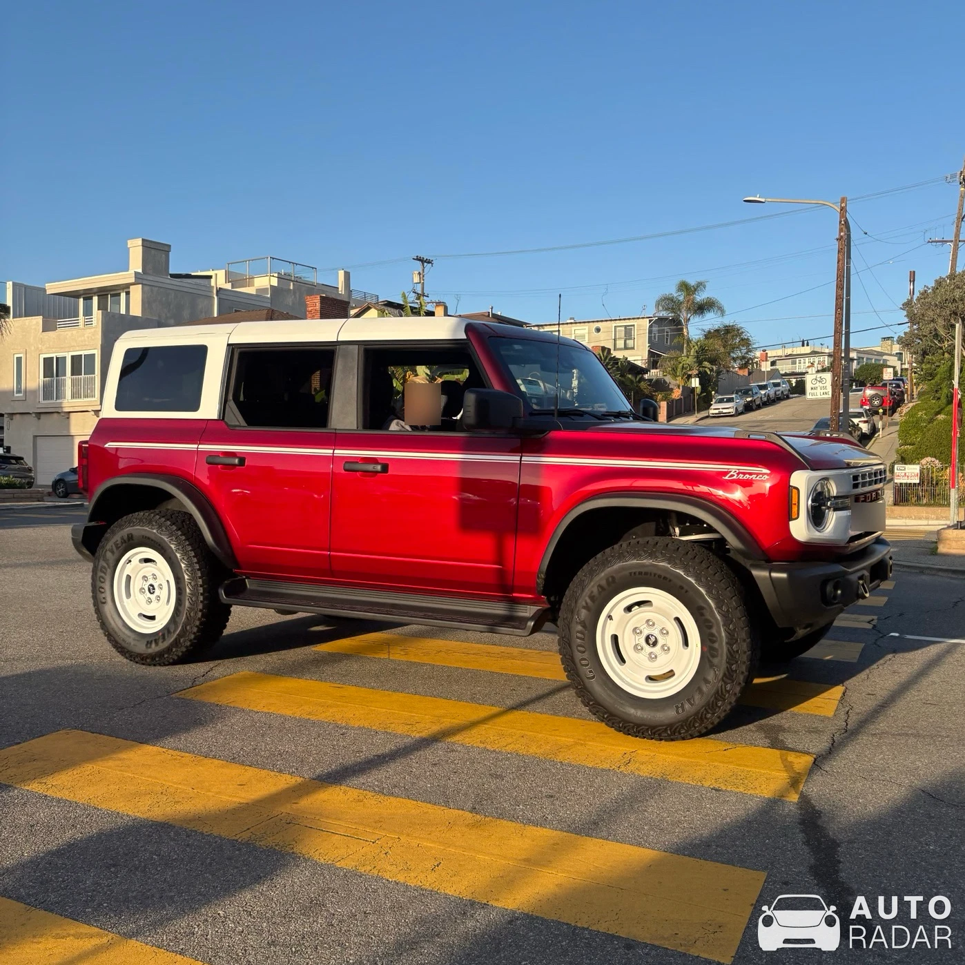 Ford Bronco Heritage Edition spotted in Hermosa Beach