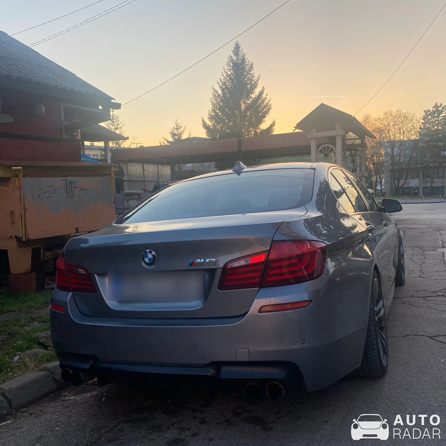 BMW M5 F10 spotted in Tuzla