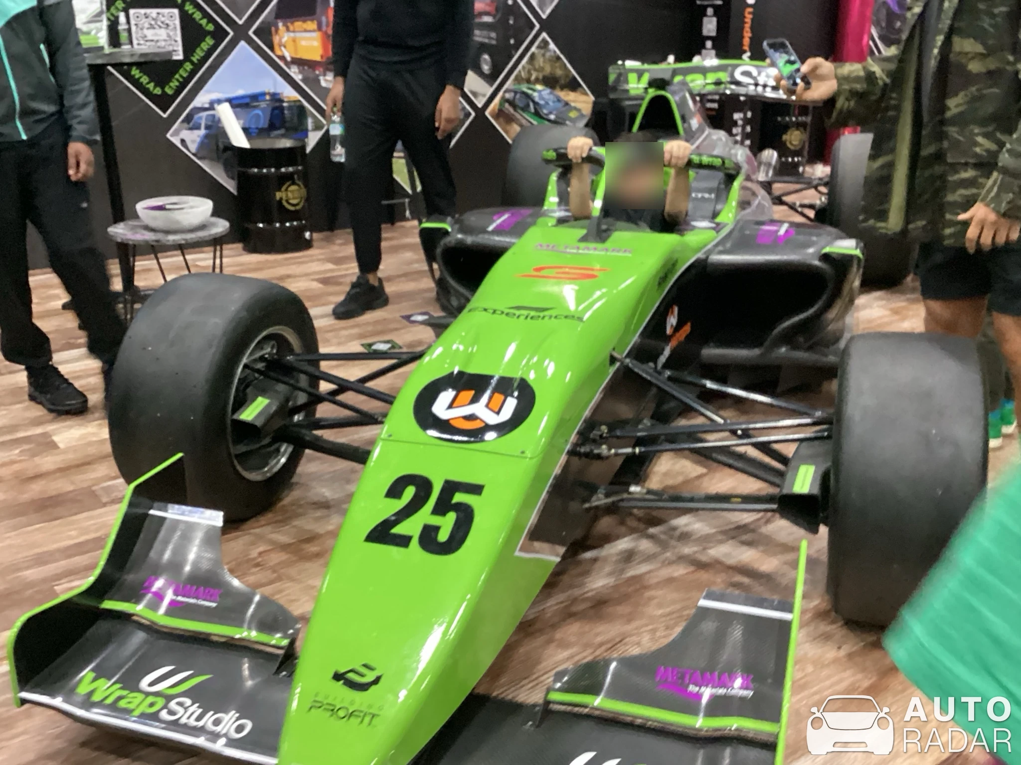 Dallara Formula 4 spotted in South Wharf