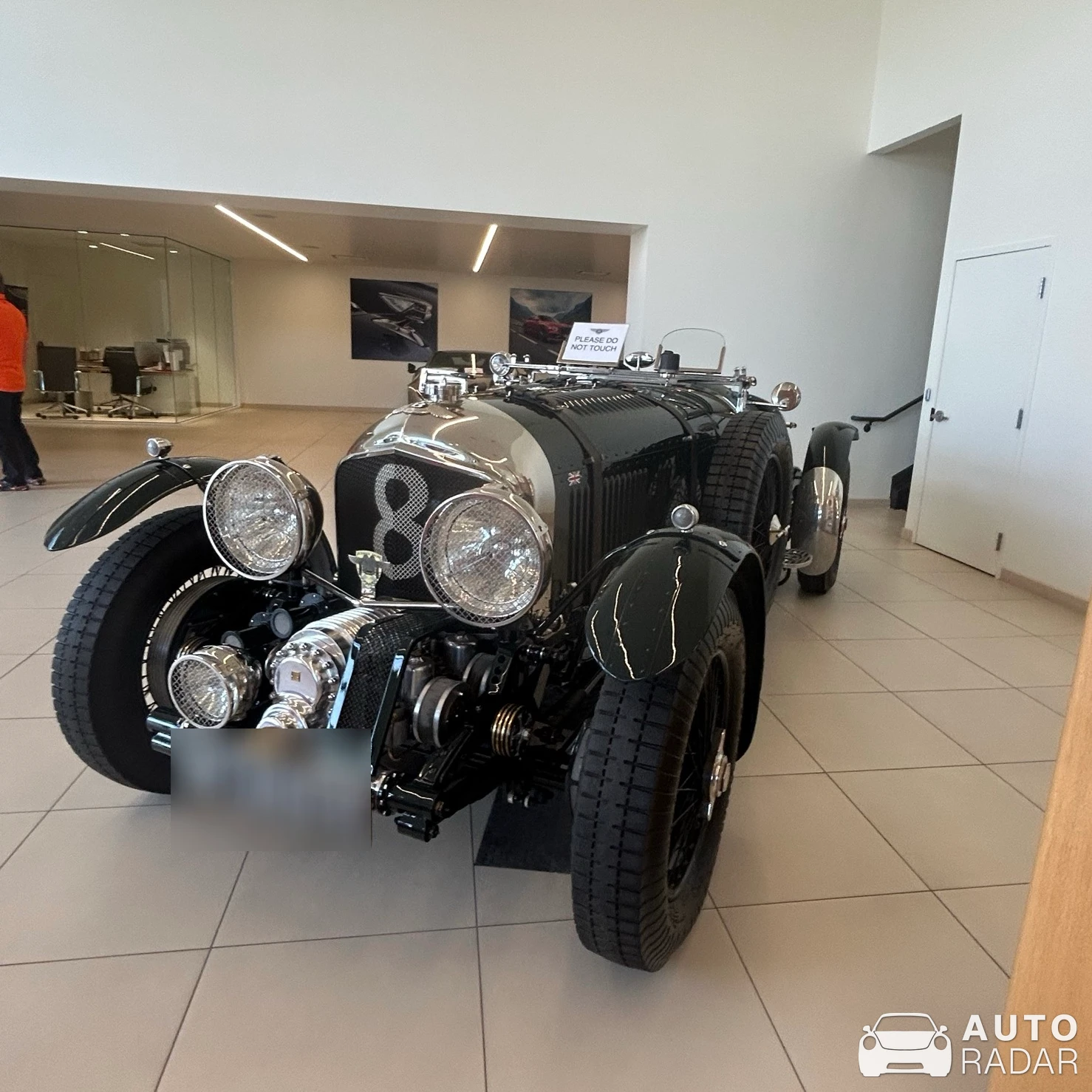 Bentley 4½ Litre Blower spotted in South Jordan