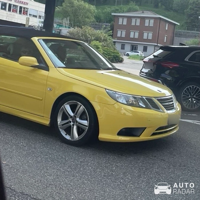 Saab 9-3 II Facelift Convertible Aero spotted in Ascona