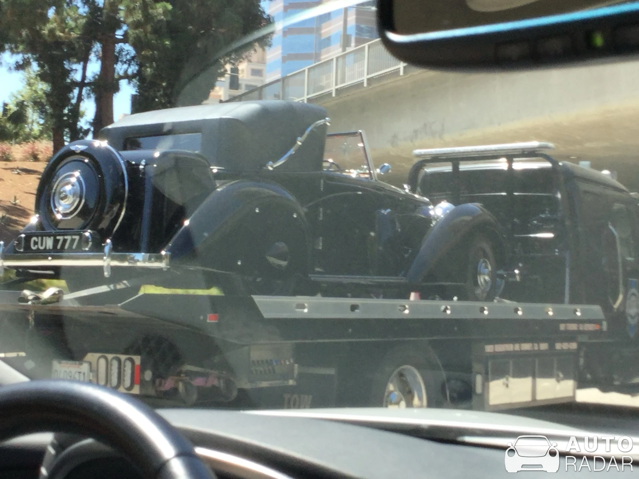 Bentley 3 1/2 Litre Sedanca Coupe spotted in Los Angeles