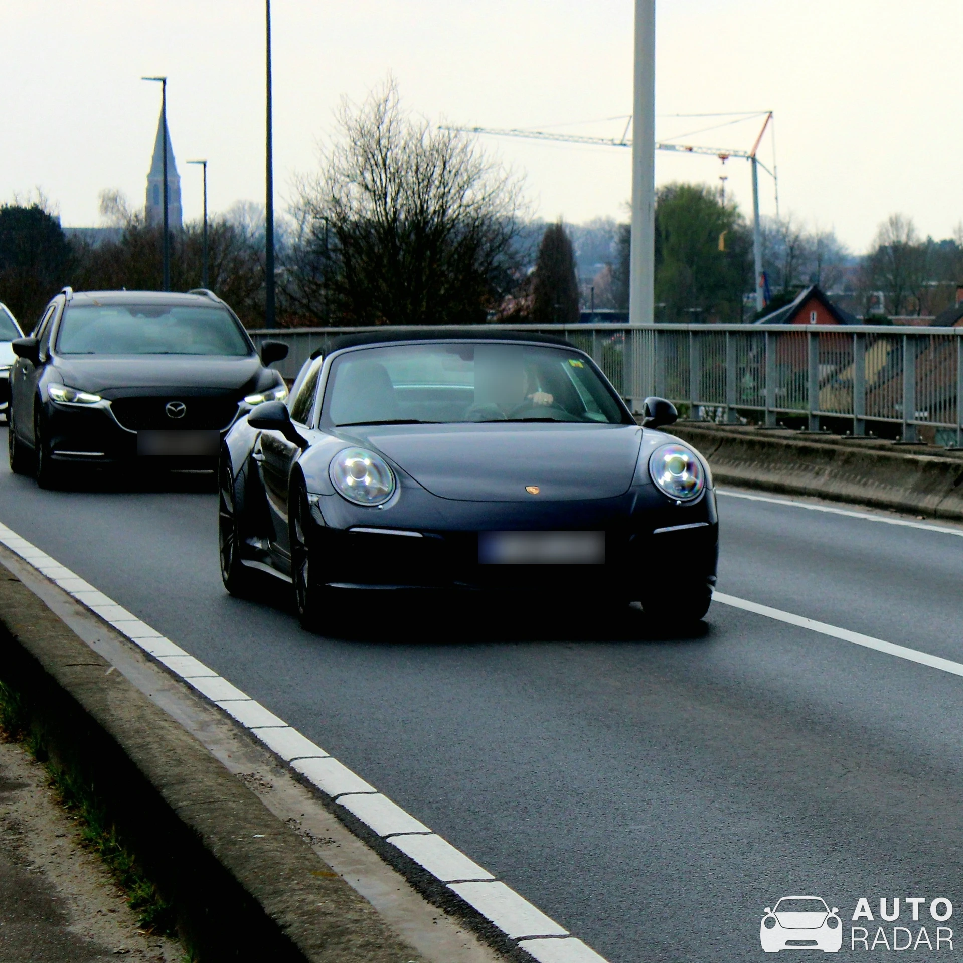 Porsche 991 Targa MkII spotted in Brecht