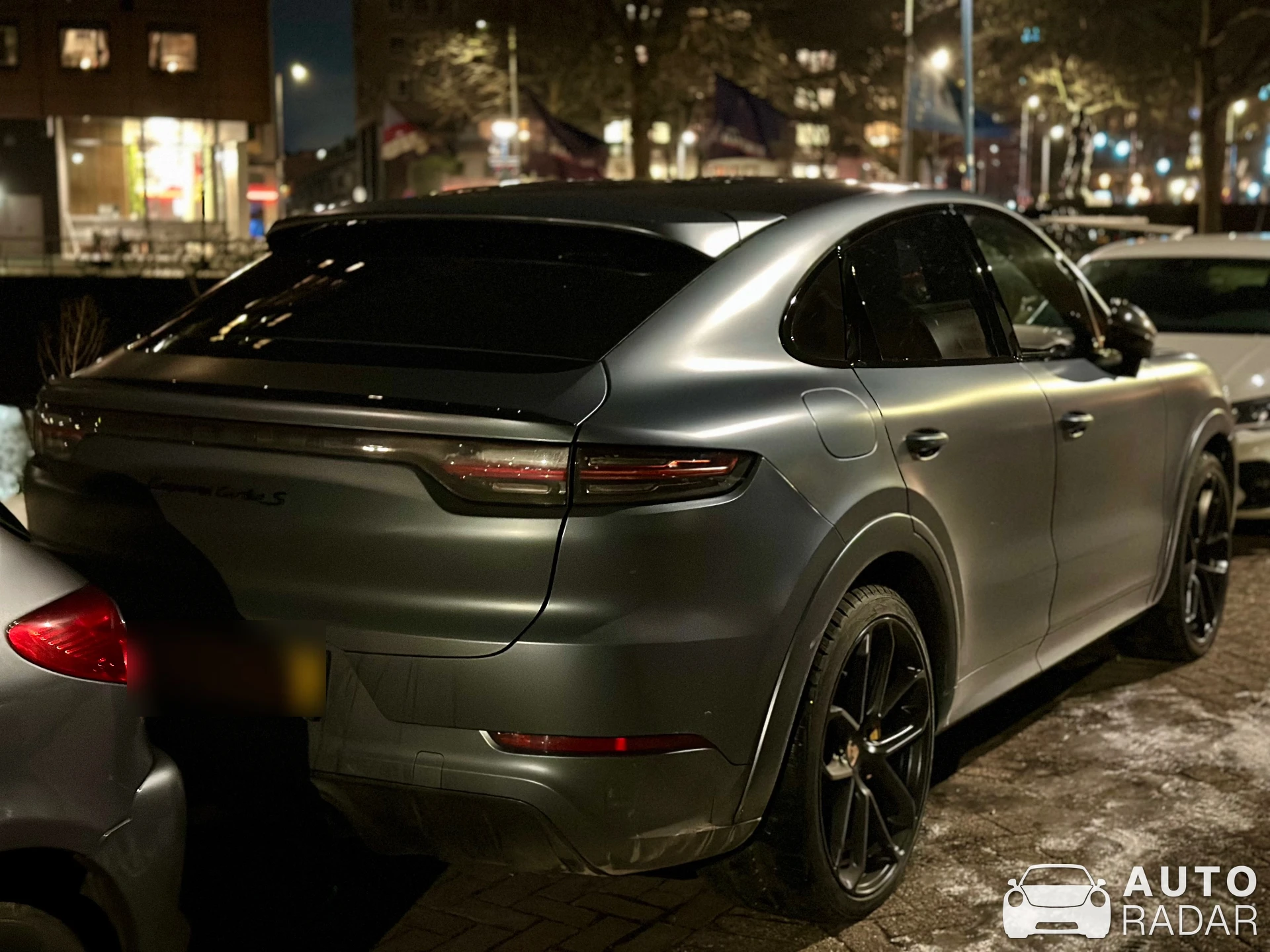 Porsche Cayenne Coupé Turbo S E-Hybrid spotted in Rotterdam, Netherlands