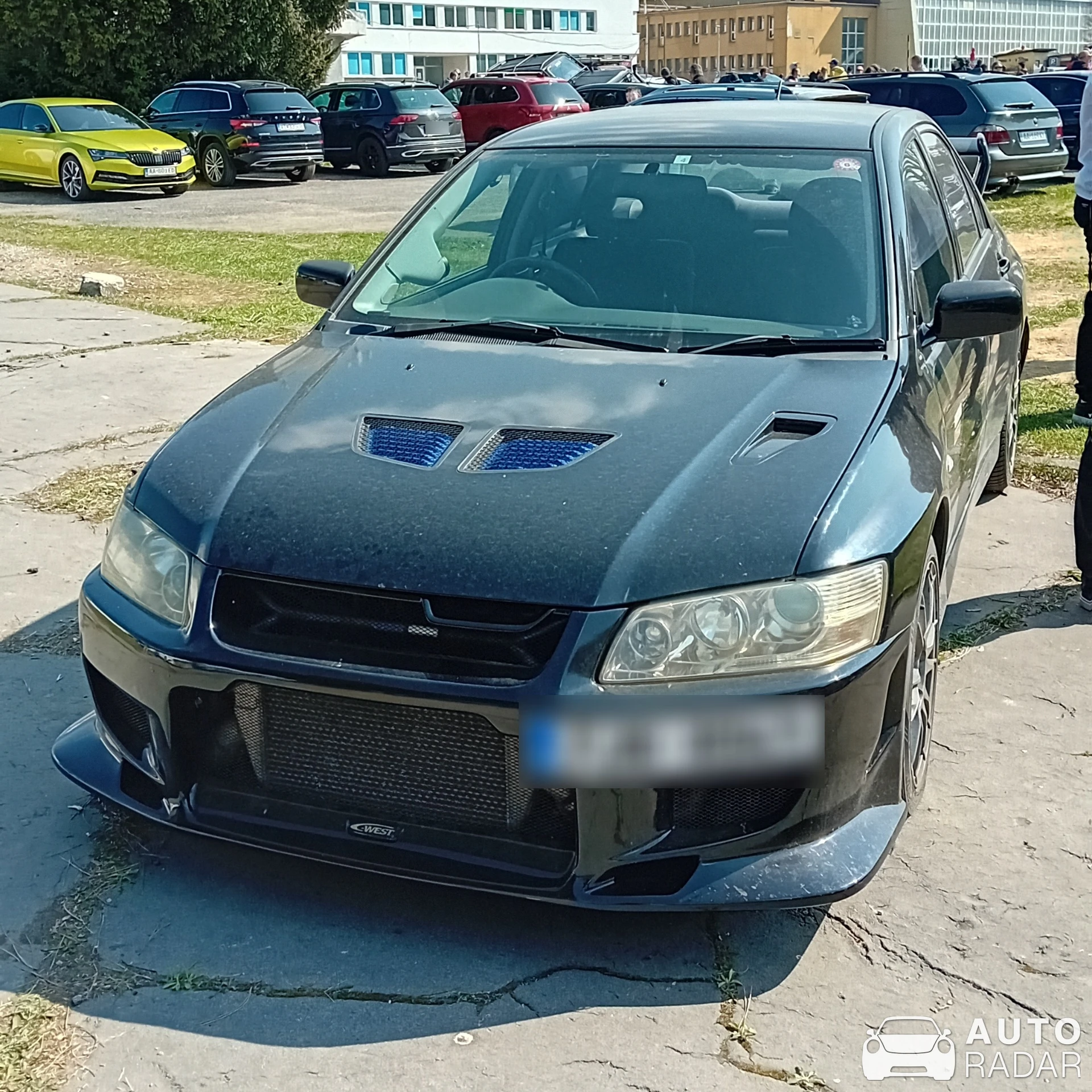 Mitsubishi Lancer Evolution VII spotted in Žilina
