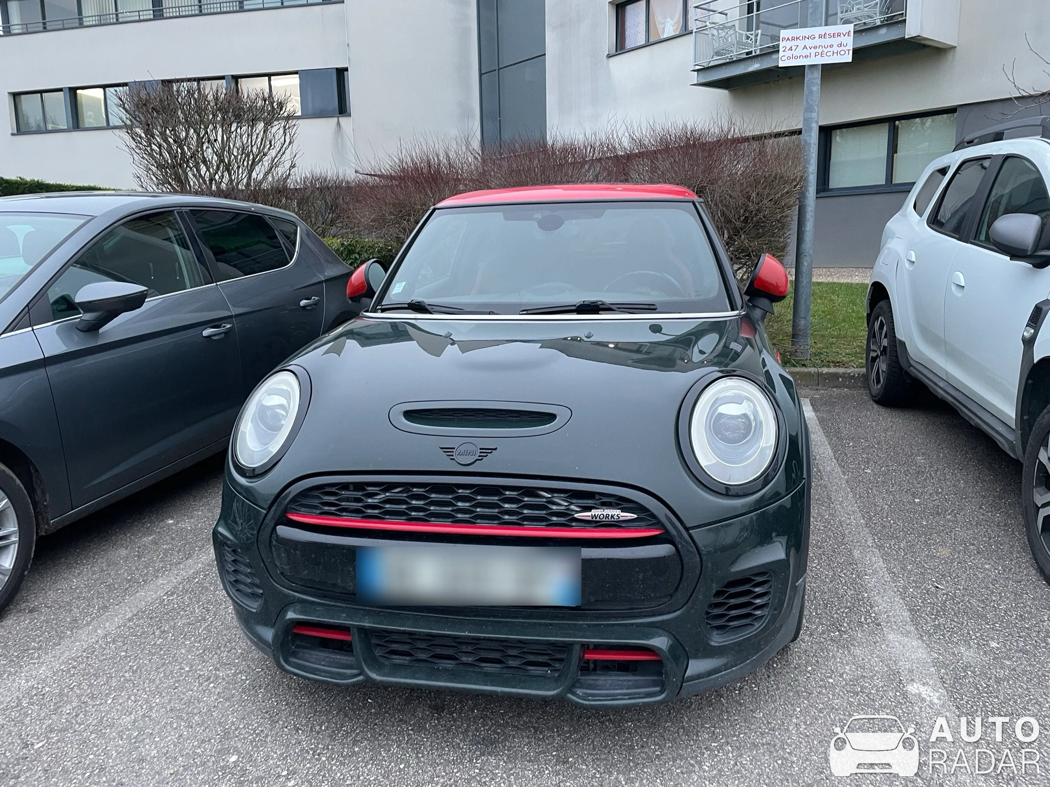 Mini F56 John Cooper Works spotted in Toul, France