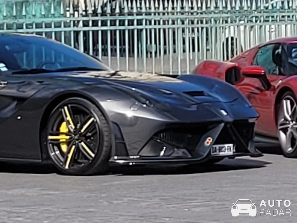 Ferrari F12berlinetta Mansory Stallone spotted in Paris