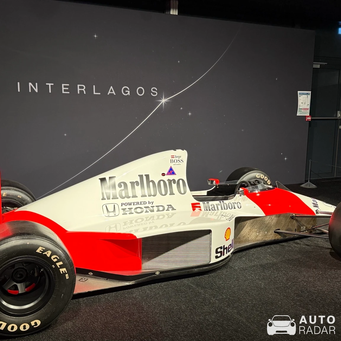 McLaren MP4/6 spotted in Le Mans