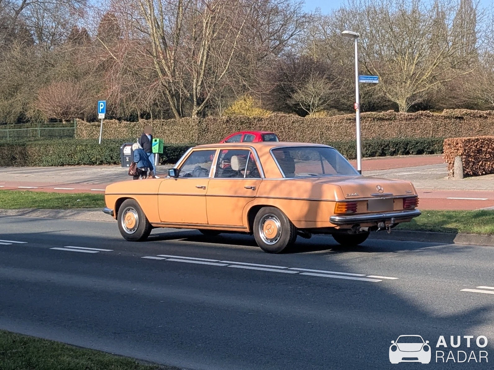 Mercedes-Benz 250CE W114 spotted in Hengelo