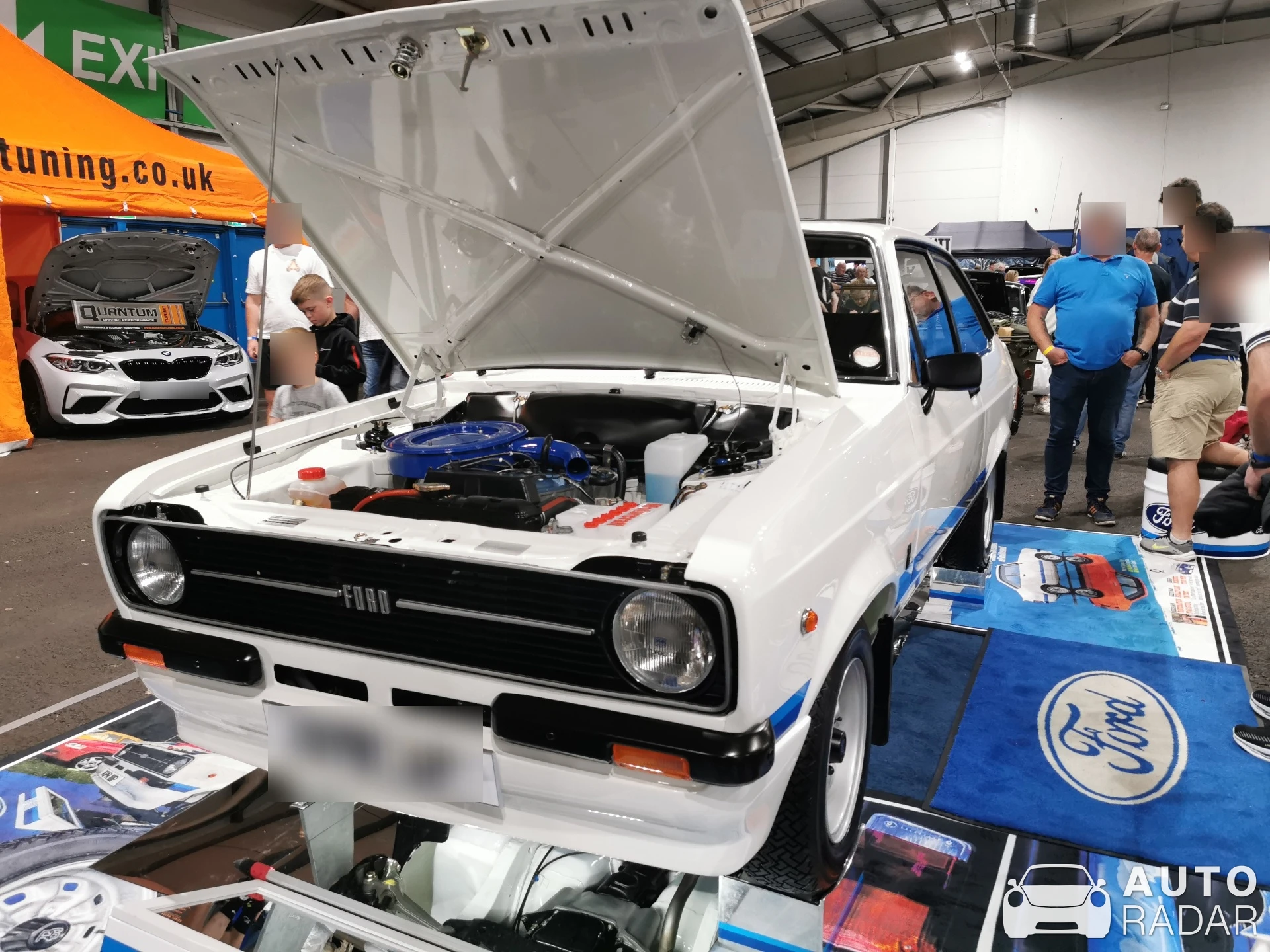 Ford Escort RS1800 spotted in Ingliston