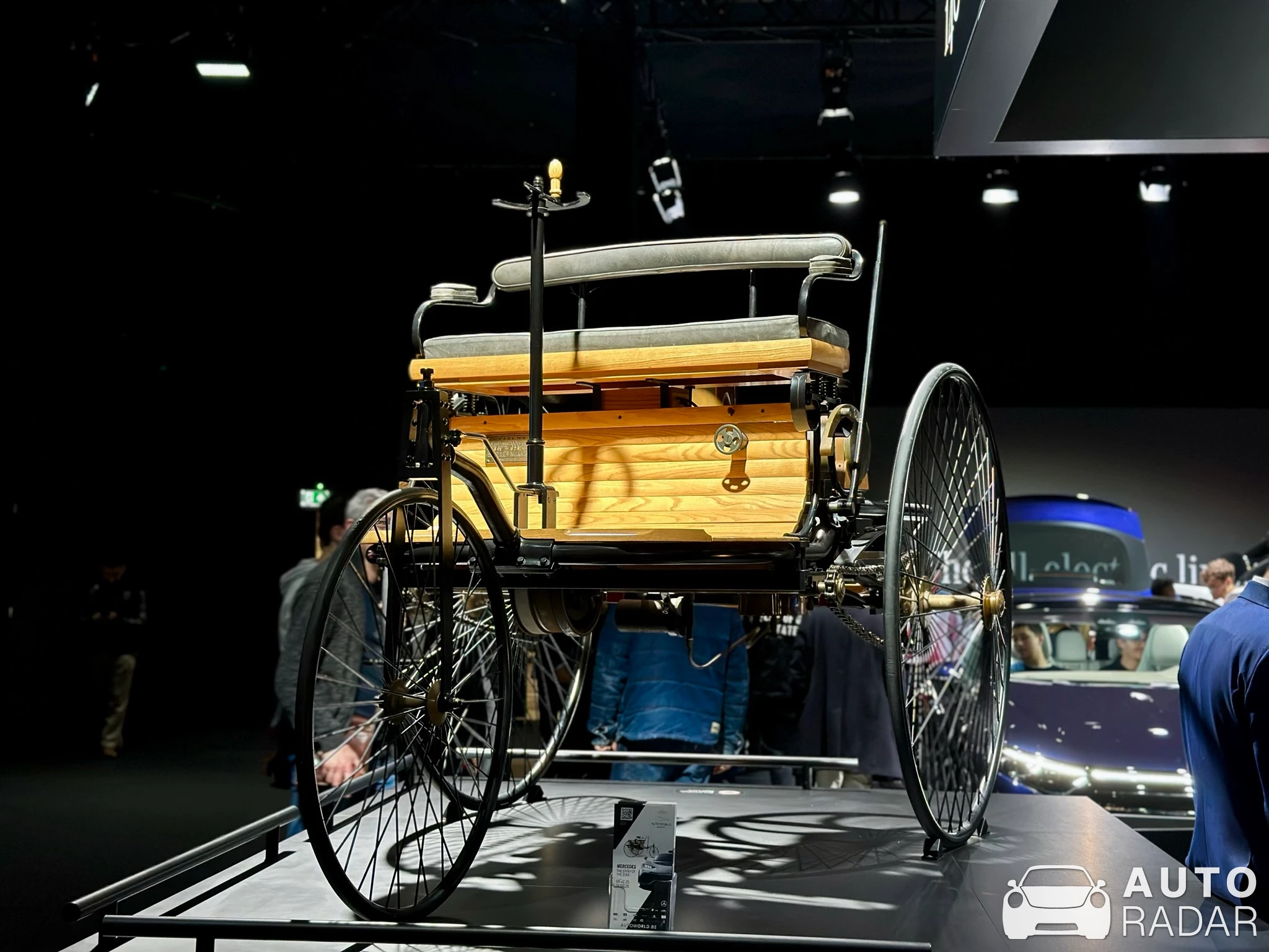 Mercedes Patent-Motorwagen spotted in Bruxelles, Belgium