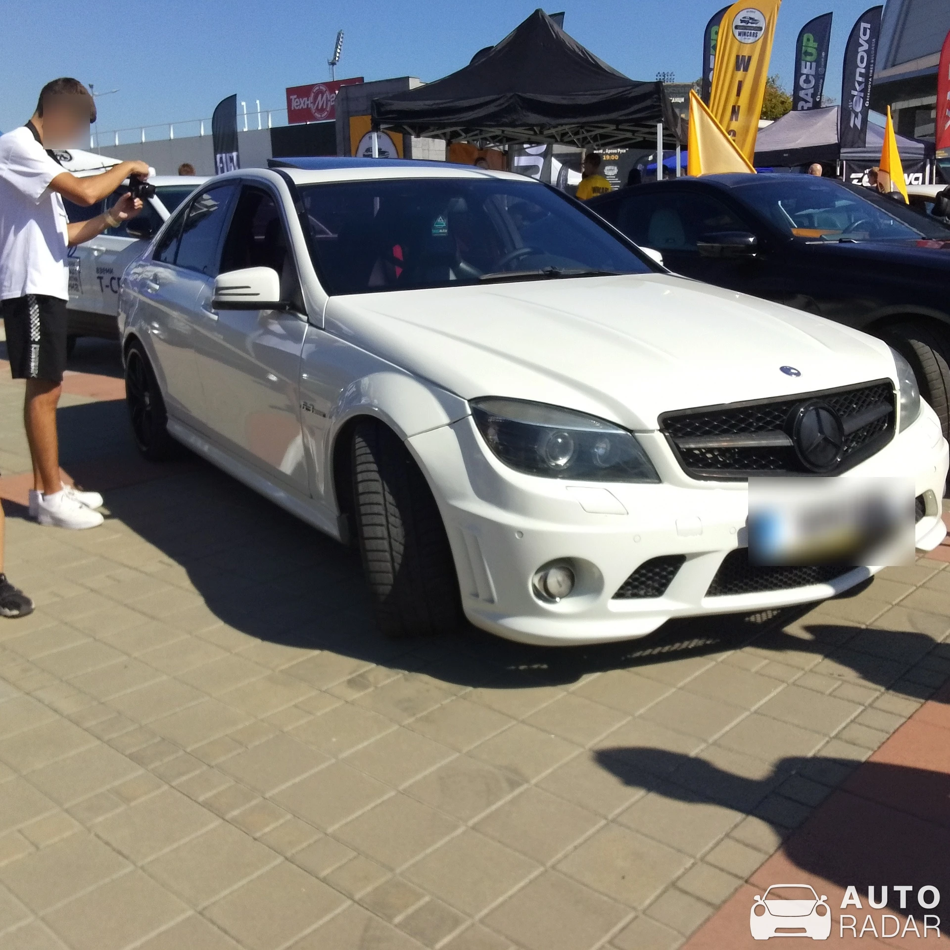 Mercedes-AMG C 63 Coupé W204 spotted in Ruse, Bulgaria