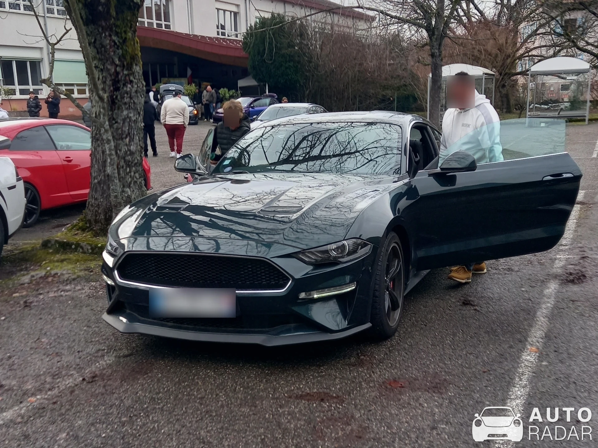 Ford Mustang Bullitt spotted in Annecy, France