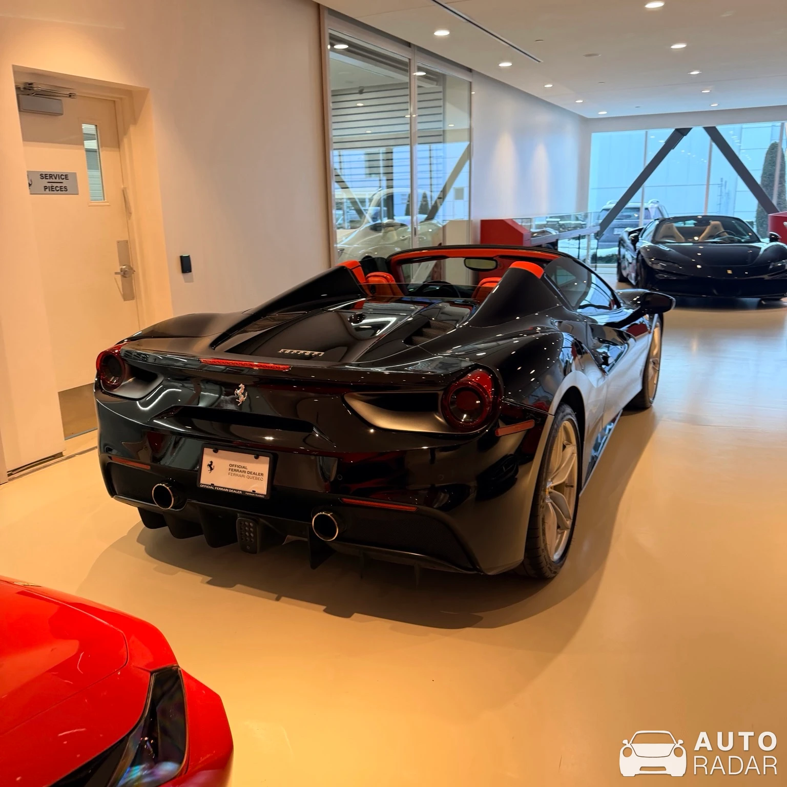 Ferrari 488 Spider spotted in Montréal, Canada