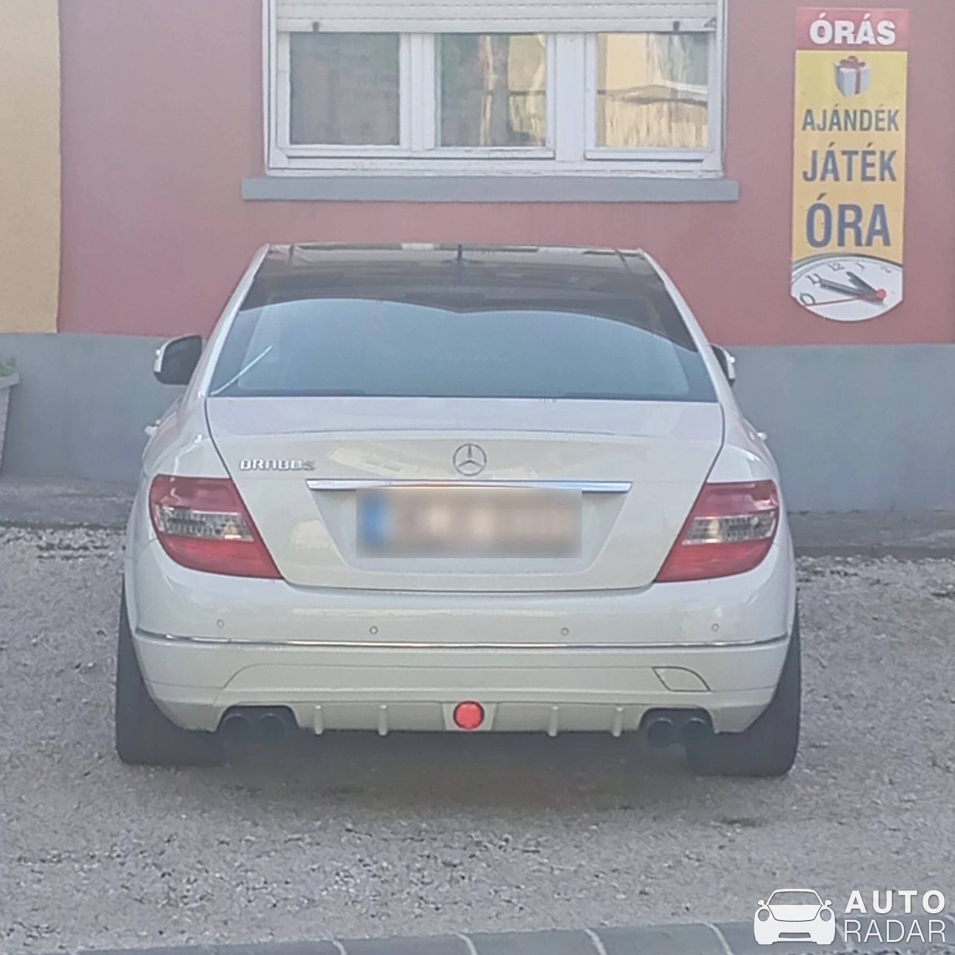 Mercedes-Benz Brabus C 63 Coupe W204 spotted in Solt